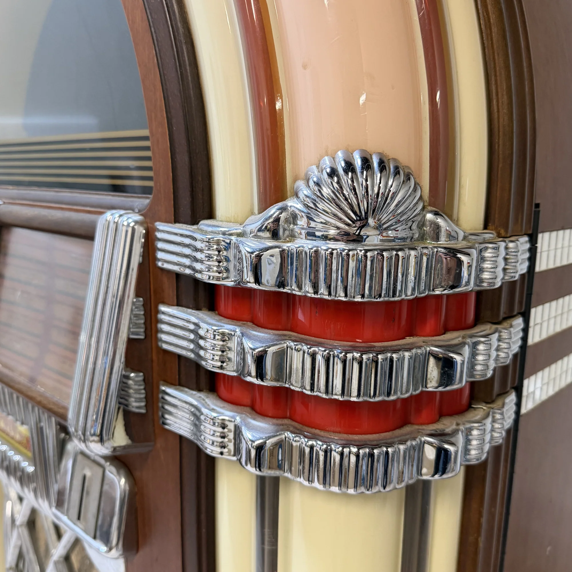 Iconic 1015 “One More Time” Wurlitzer Jukebox with Compact Disc Changer Circa 1997 - Image 3