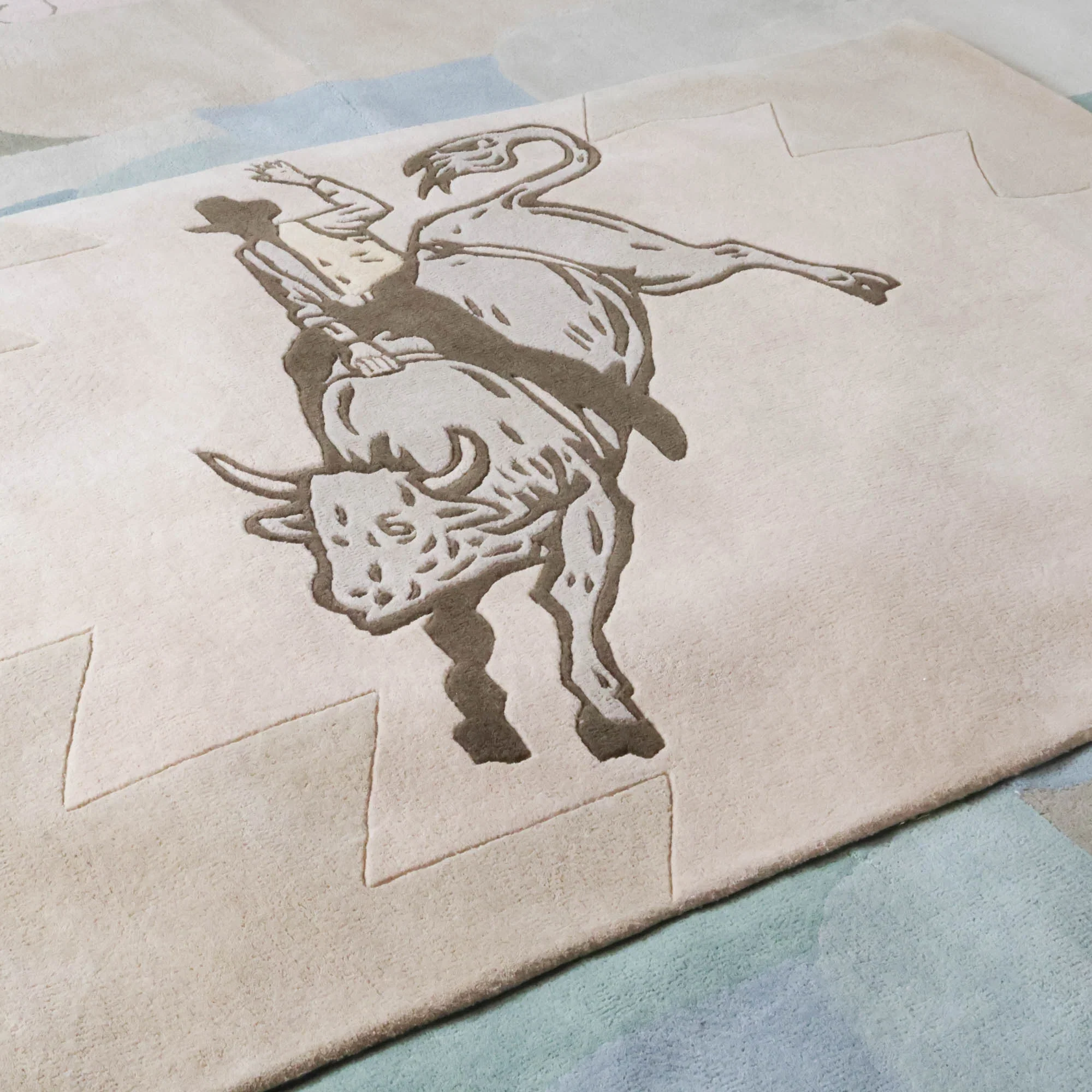 In Stock 2x3 Lady & Chief Tufted Mat - Image 3