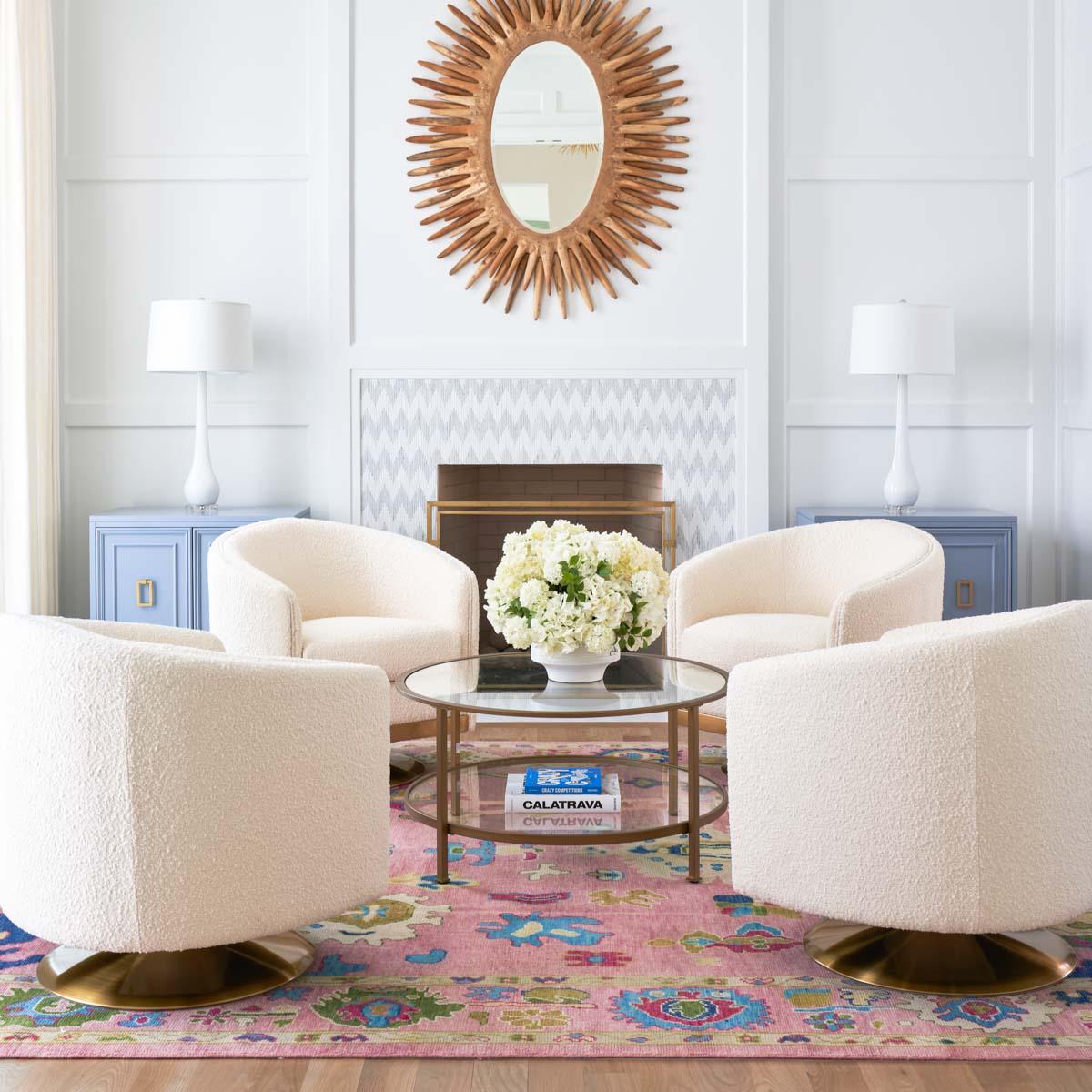 In Stock 8x10 The Lilly Turkish Knot Rug - Image 2