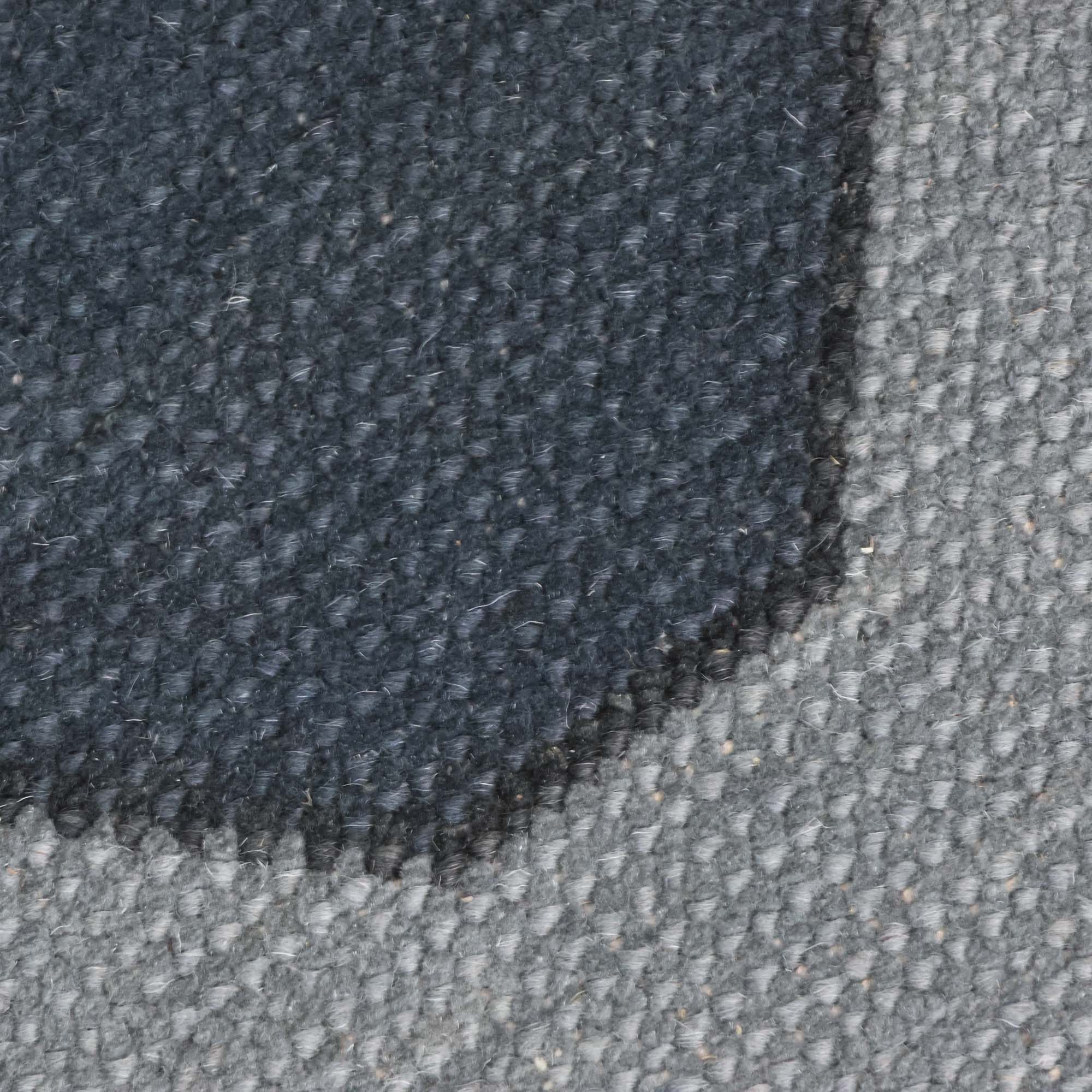 In Stock 9x12 Andrews Midnight Turkish Knot Rug - Image 4
