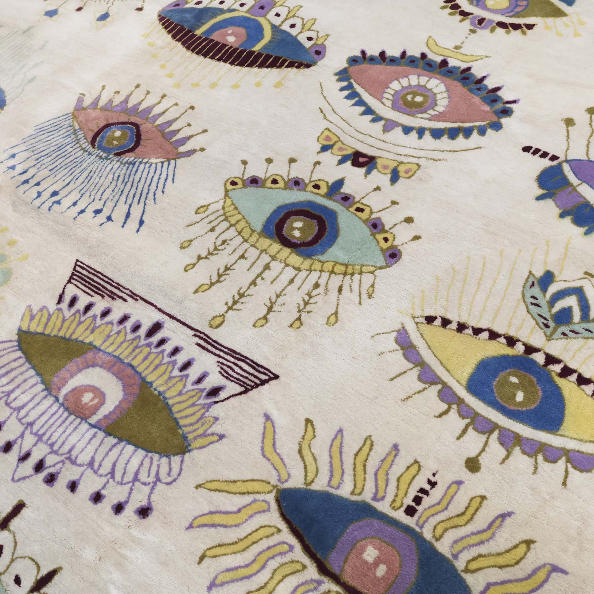 In Stock 9x12 Bright Eye Multicolor Tufted - Image 4