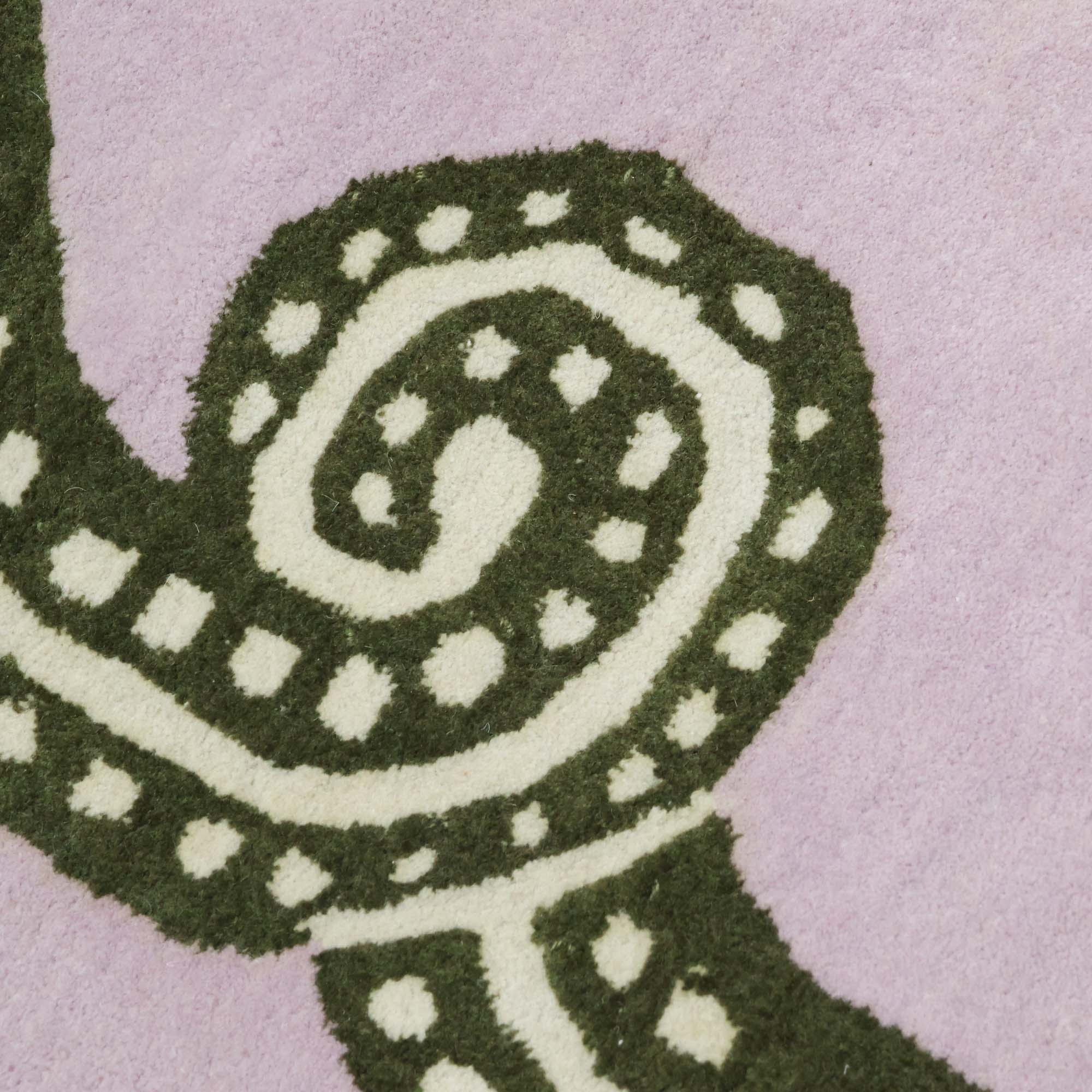 Viper Lilac Tufted Rug - Image 3