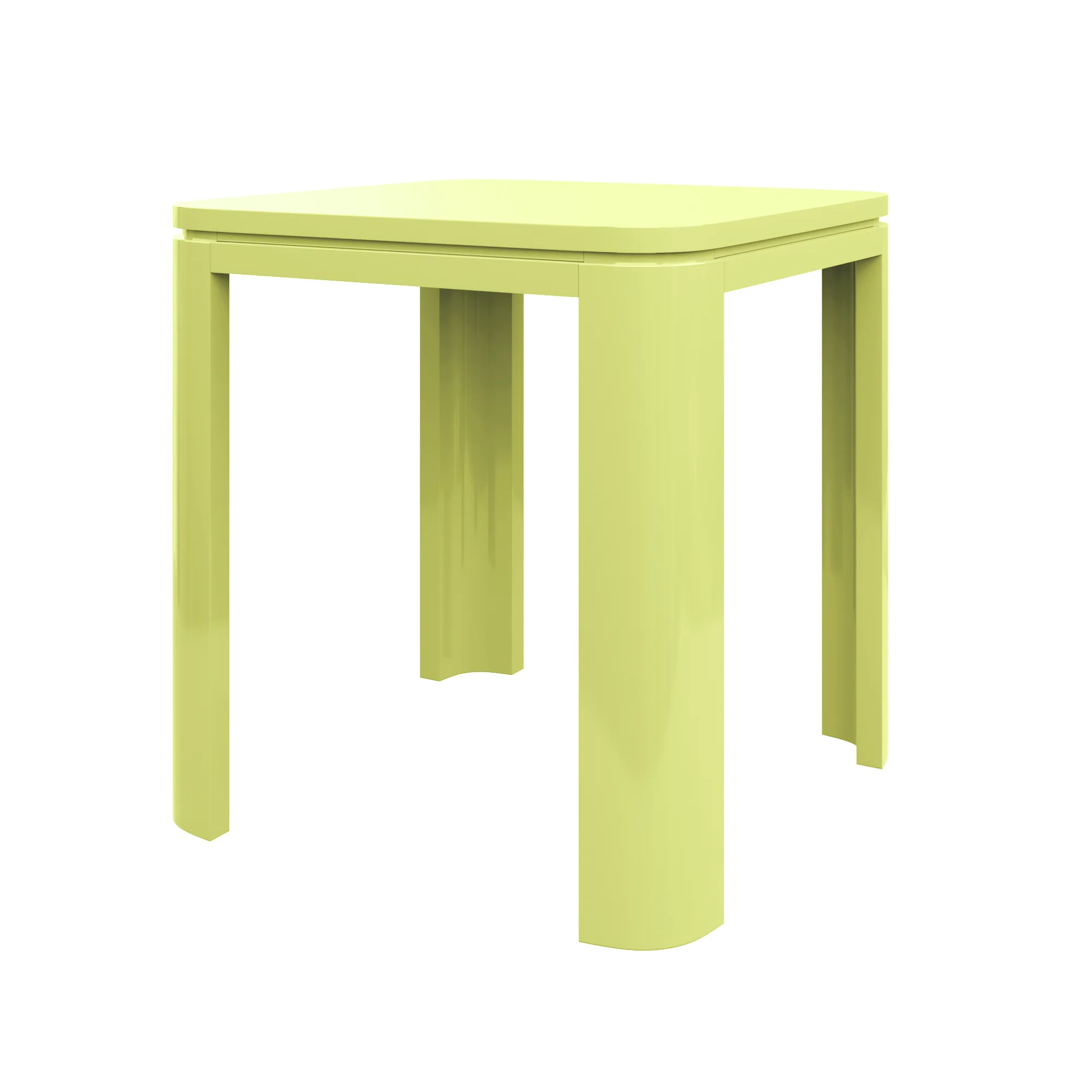 In Stock Ace Game Table 32" in Cha Cha Chartreuse
