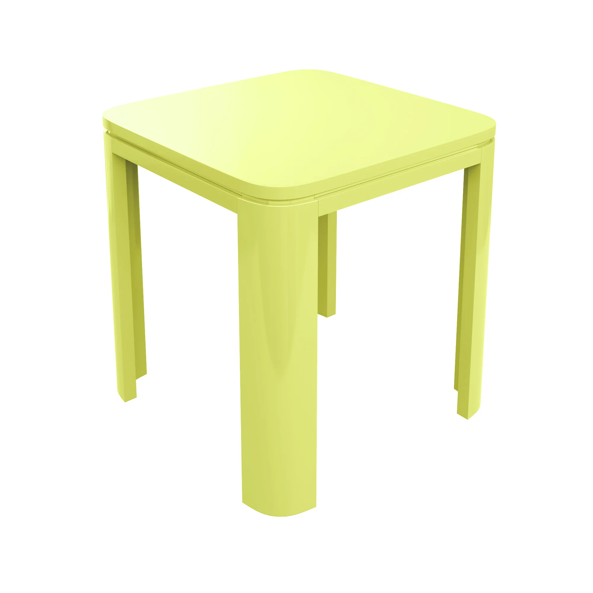 In Stock Ace Game Table 32" in Cha Cha Chartreuse - Image 4