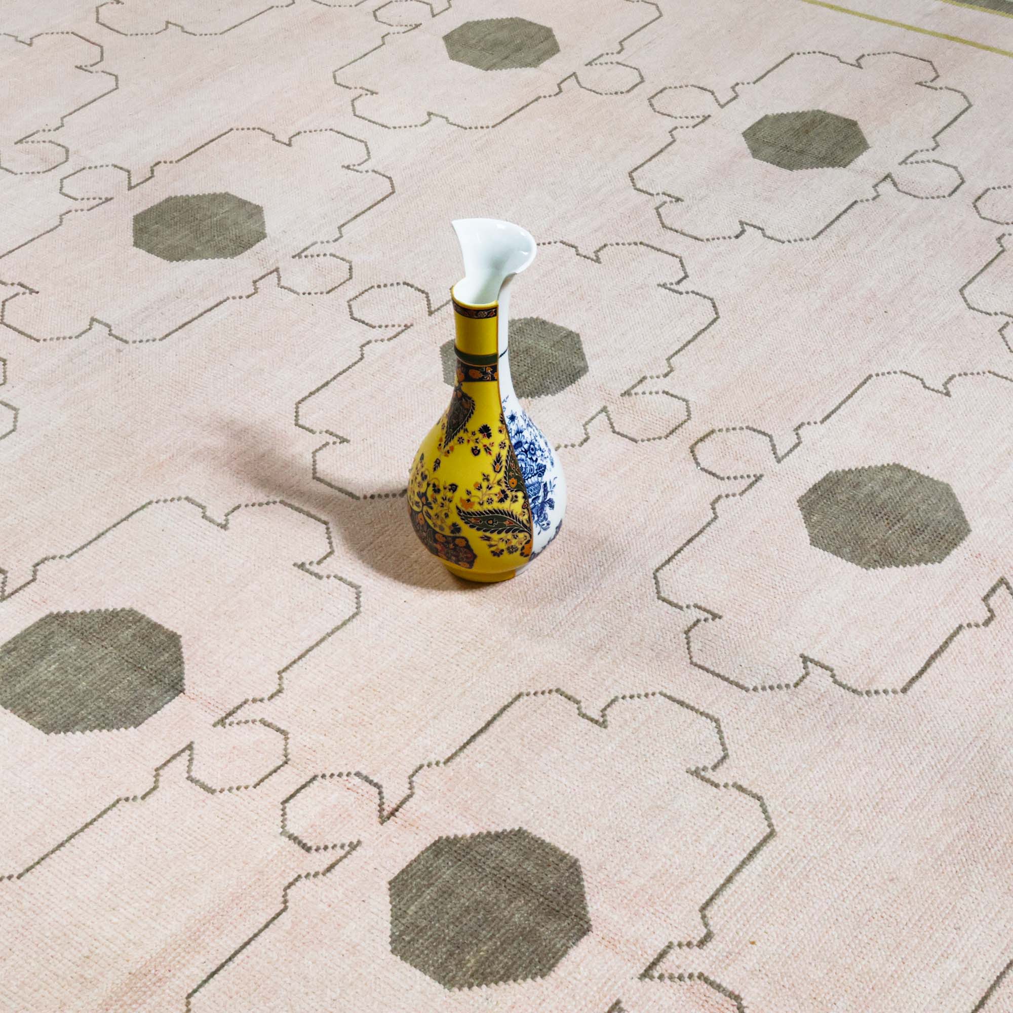 In Stock Charlene Turkish Knot Rug 8x10 - Image 2