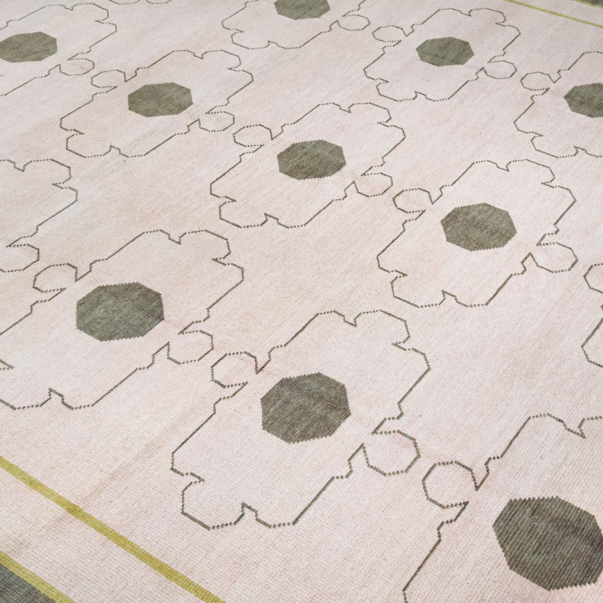 In Stock Charlene Turkish Knot Rug 8x10 - Image 3