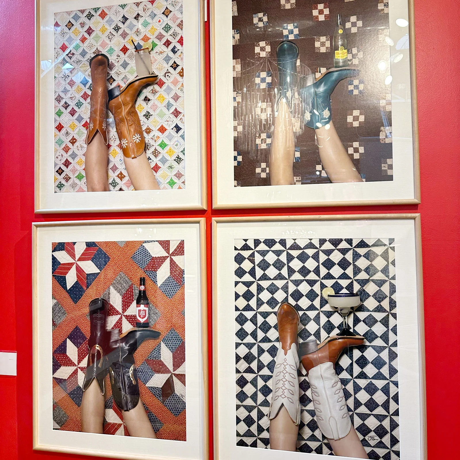 "Fraulein Boots & Shapeau Quilts" with Ranch Water by Jordan Geibel - Image 2