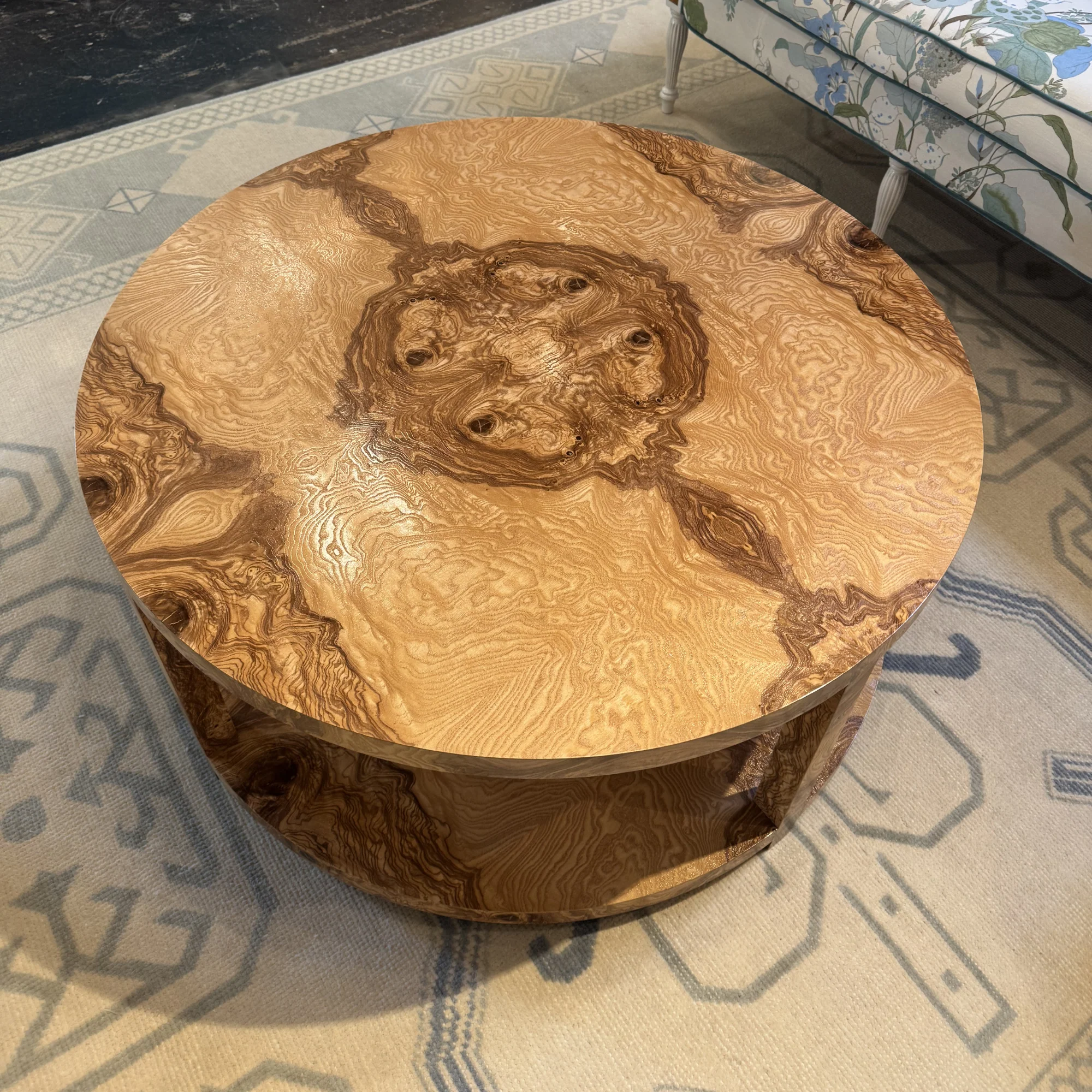 In Stock GLP-onder Coffee Table in Golden Pecan Olive Ash - Image 3