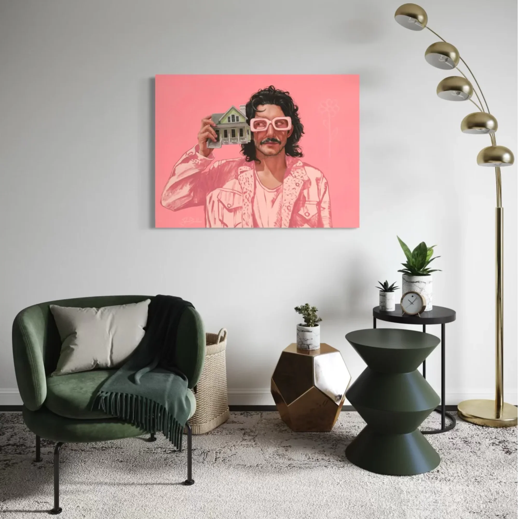 In Stock "House" 30x40 by The Painted Ladies - Image 2