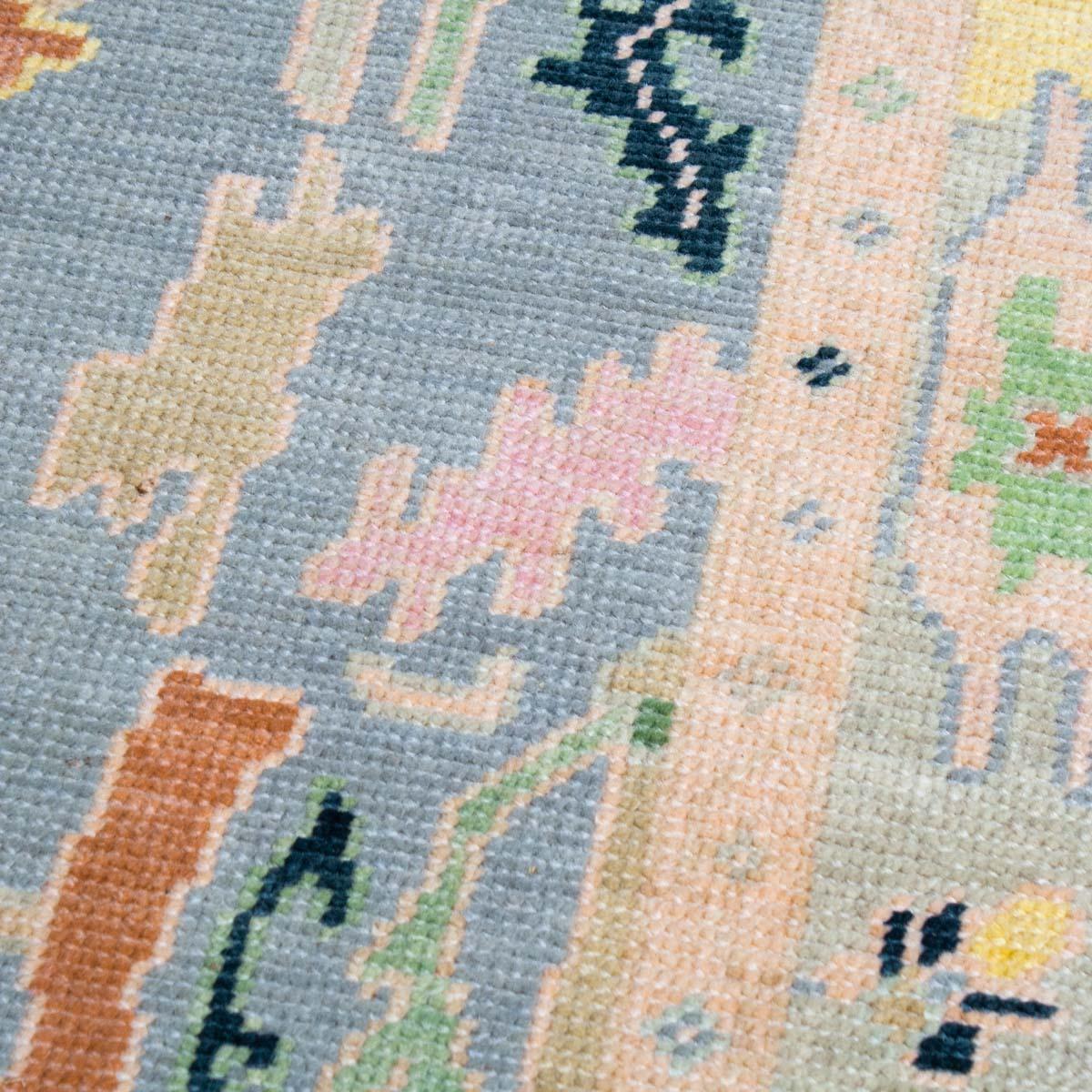 Isla Turkish Knot Runner Rug - Image 3