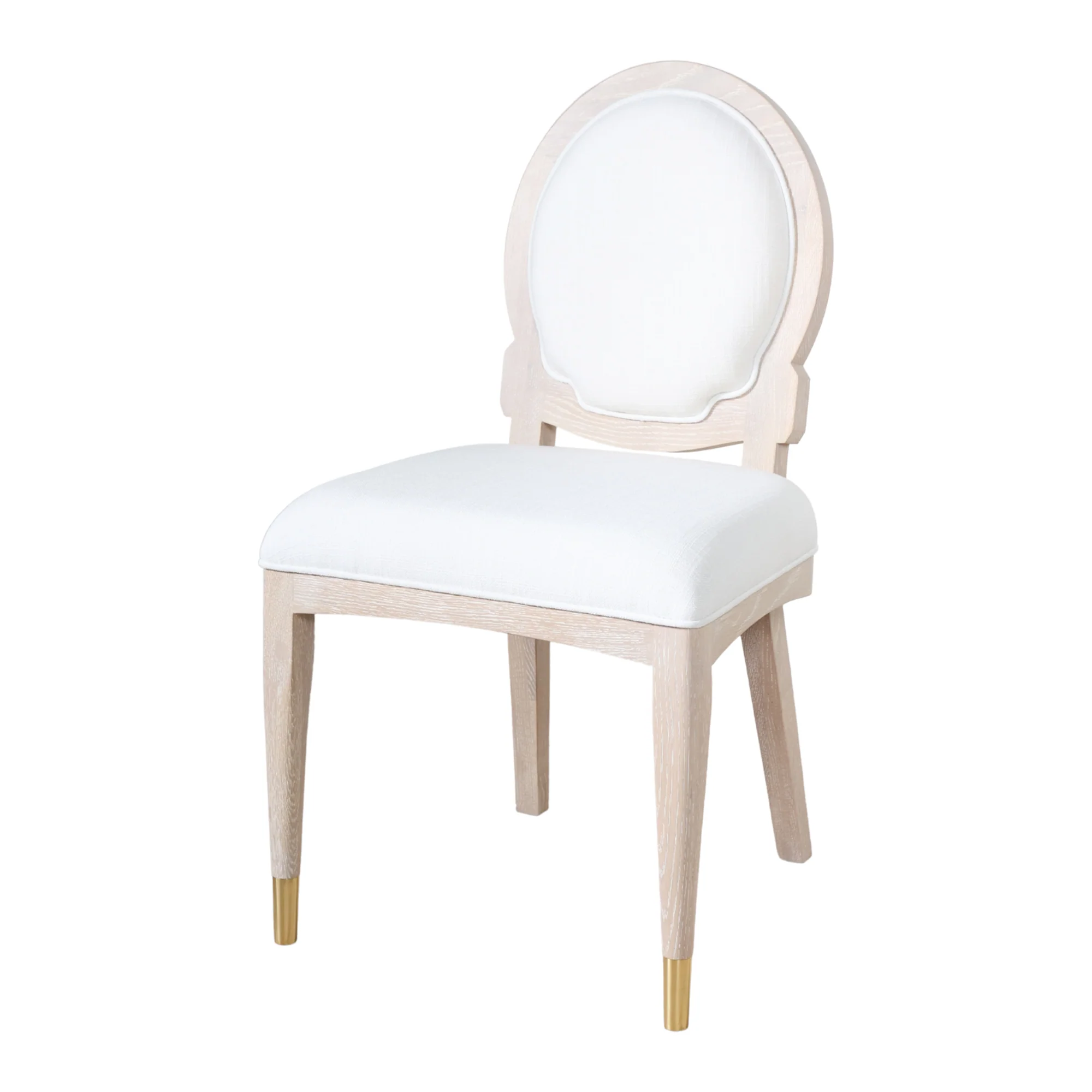 Ivy Dining Chair in Cerused Wood