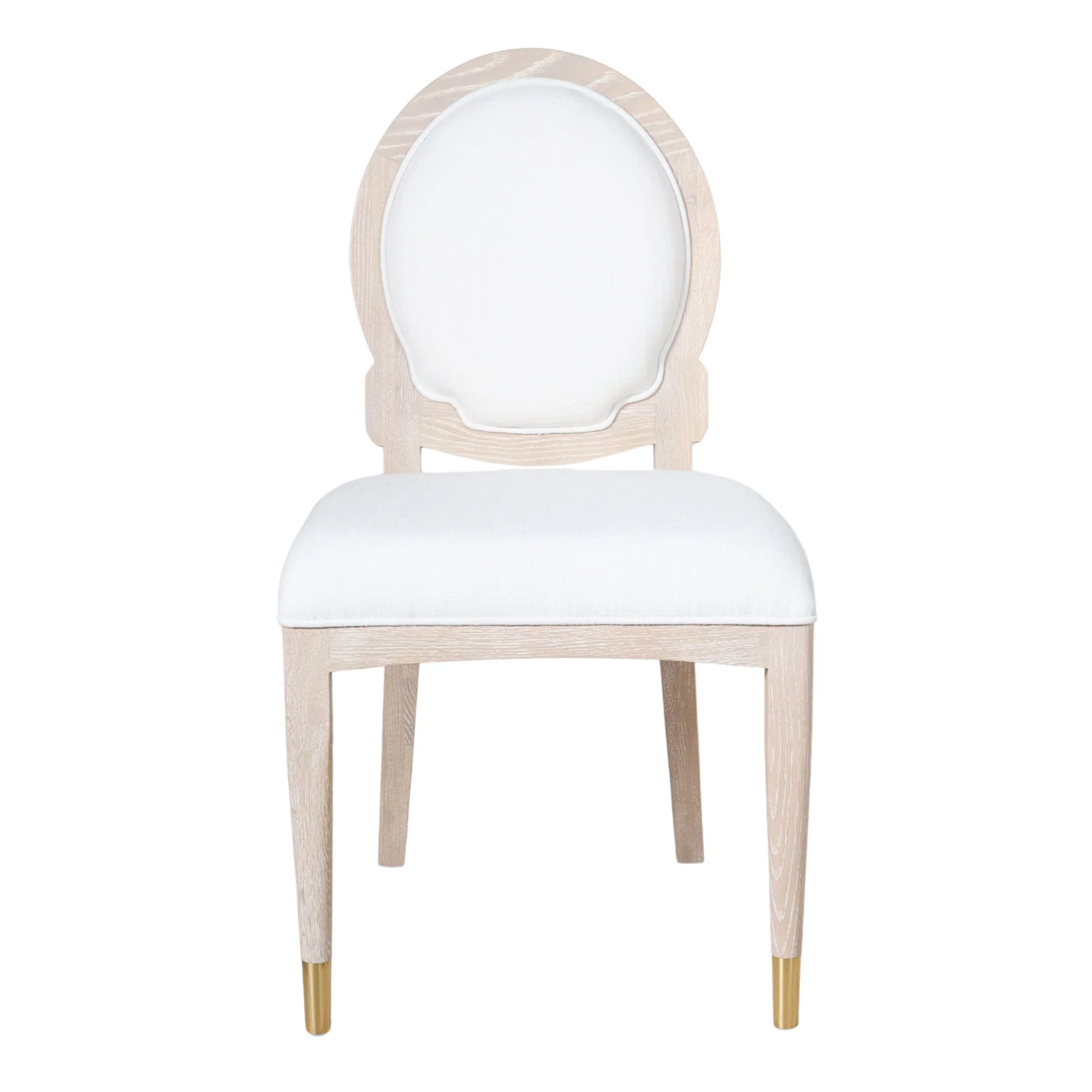 Ivy Dining Chair in Cerused Wood - Image 3