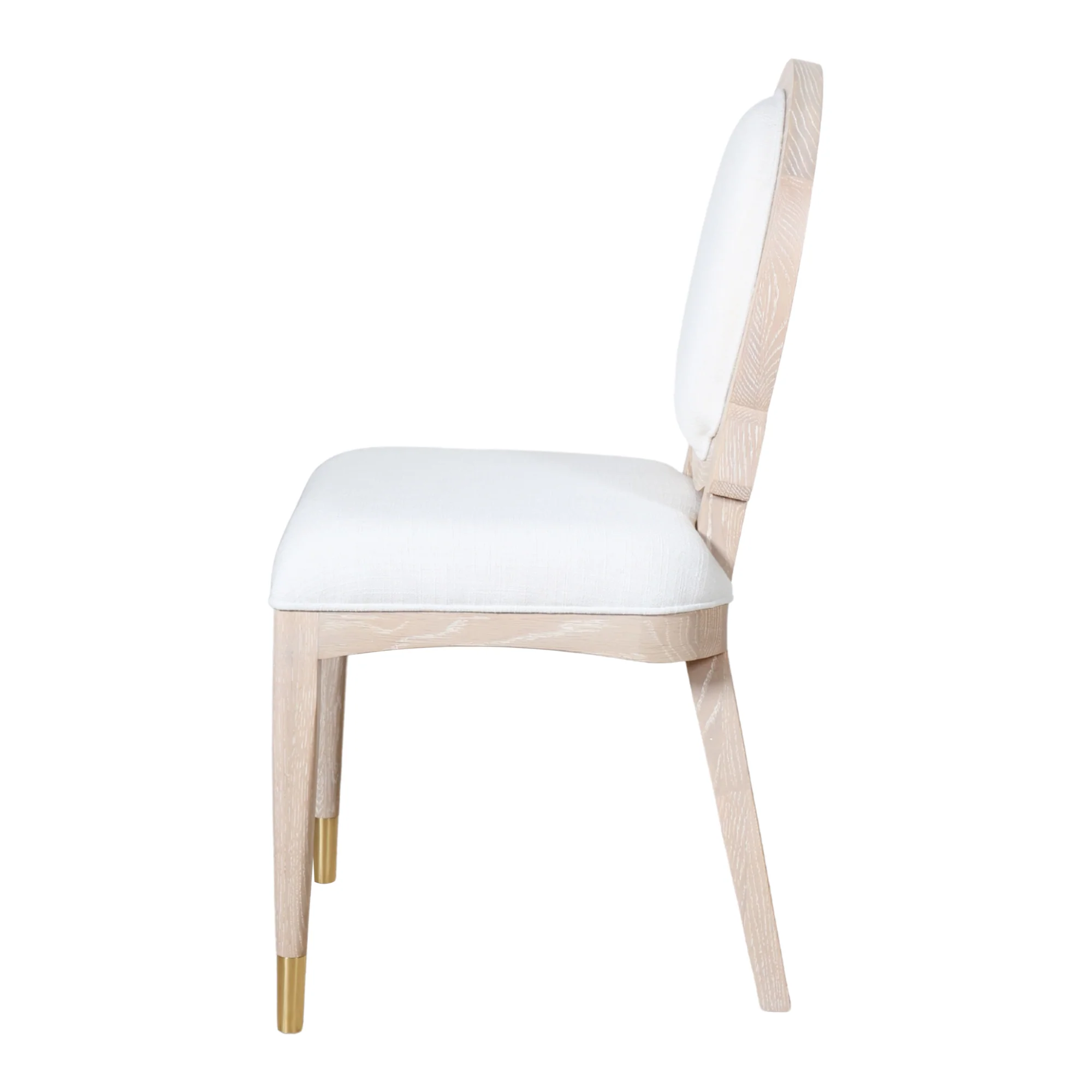 Ivy Dining Chair in Cerused Wood - Image 6
