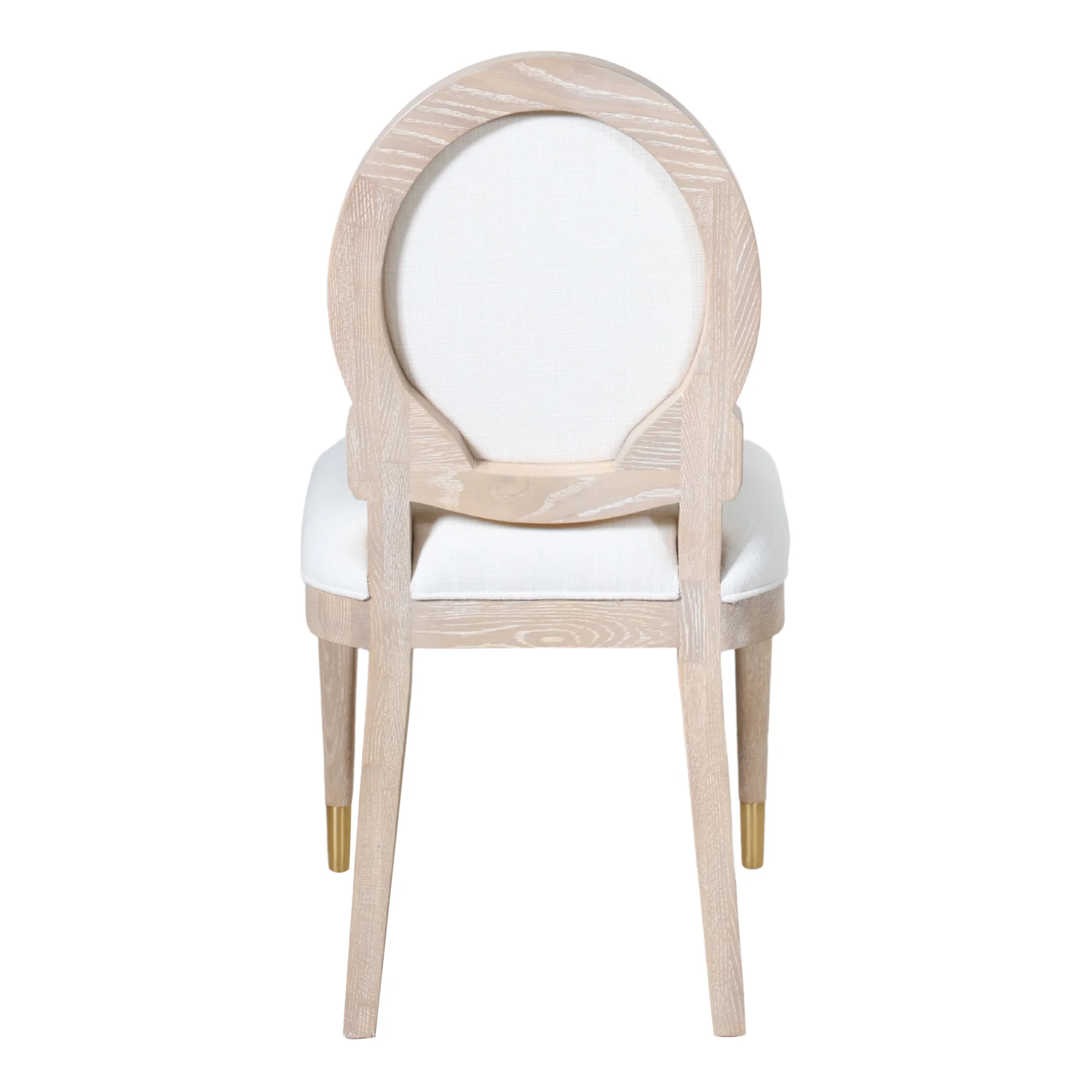 Ivy Dining Chair in Cerused Wood - Image 7