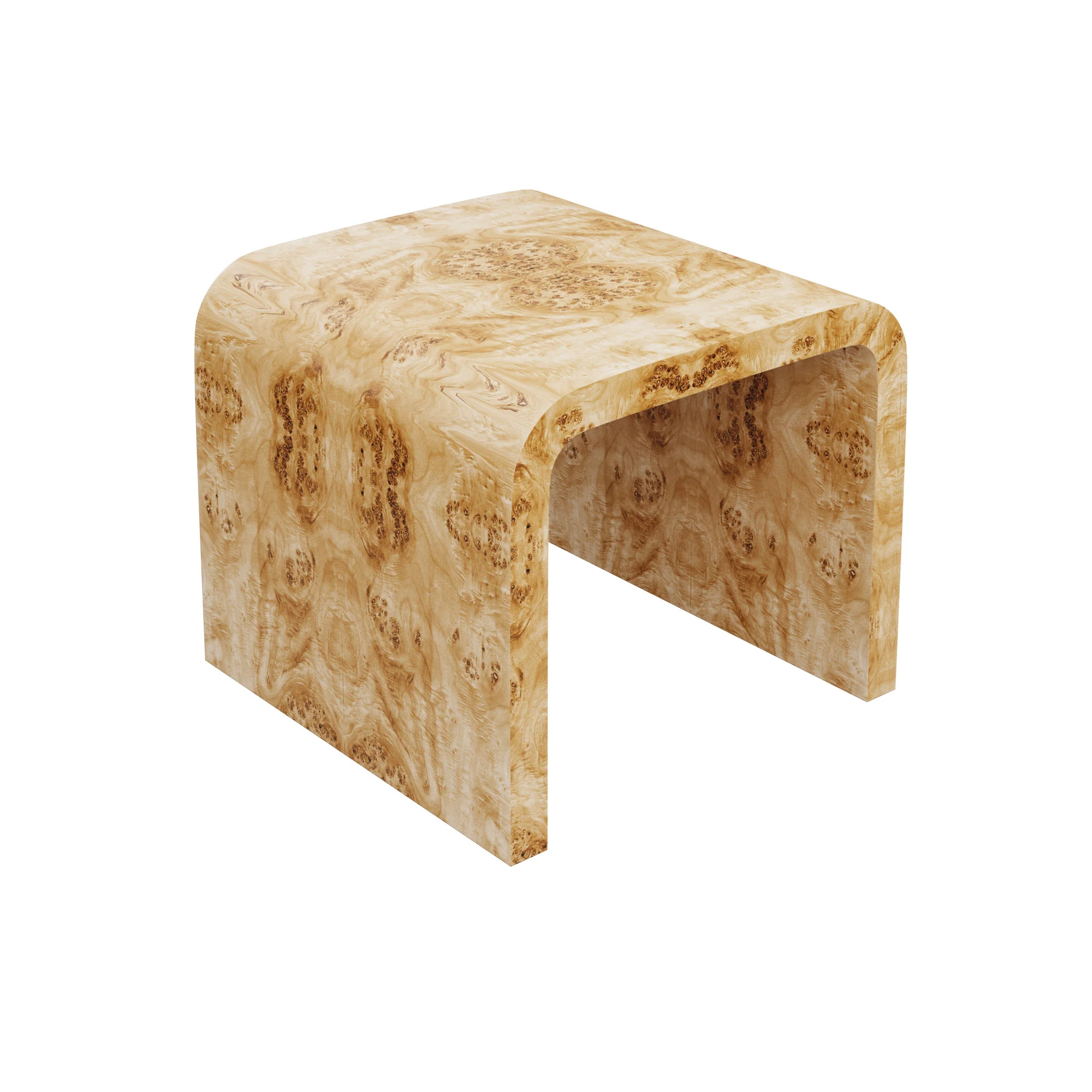 Custom Janus Waterfall Side Table - Image 11