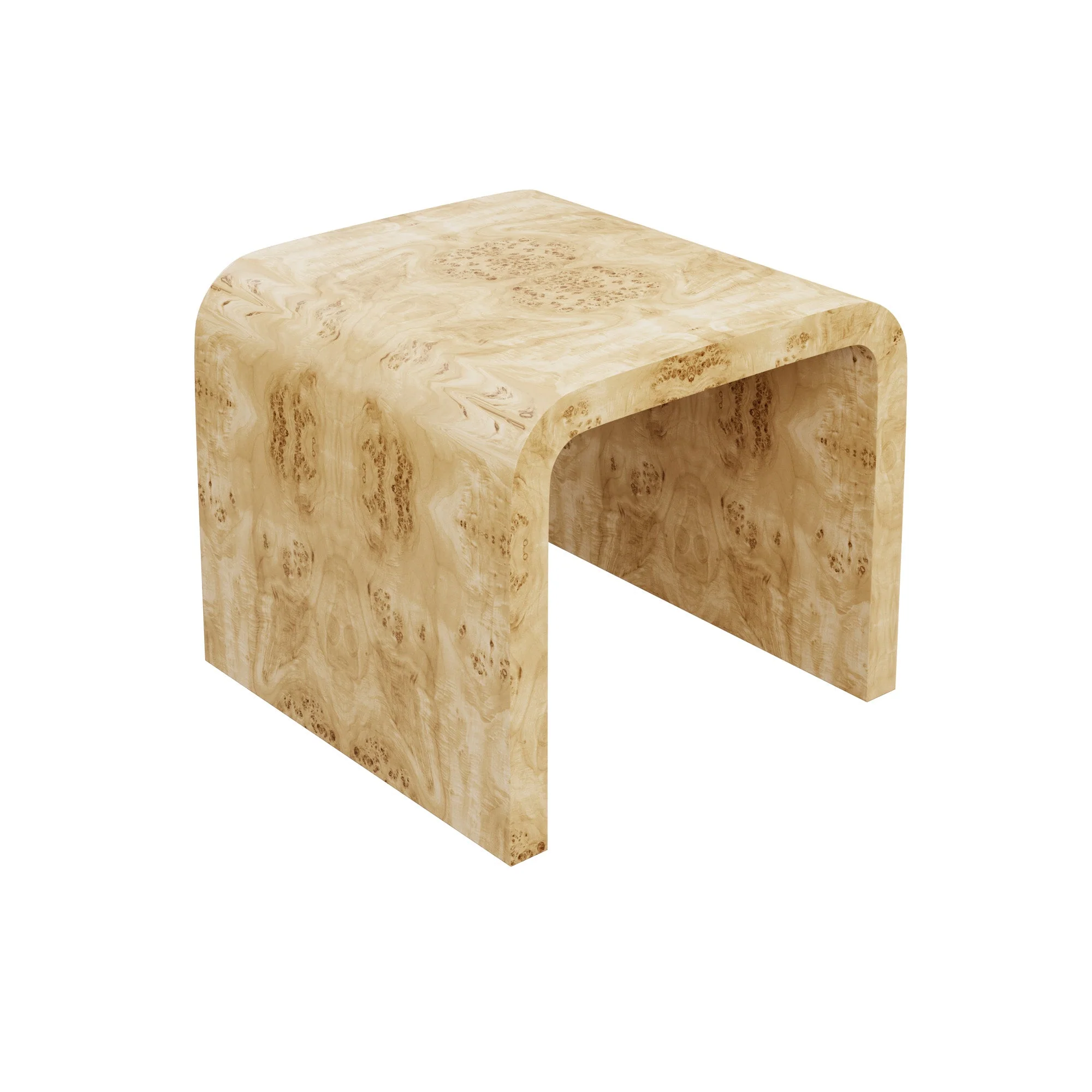 Custom Janus Waterfall Side Table - Image 4