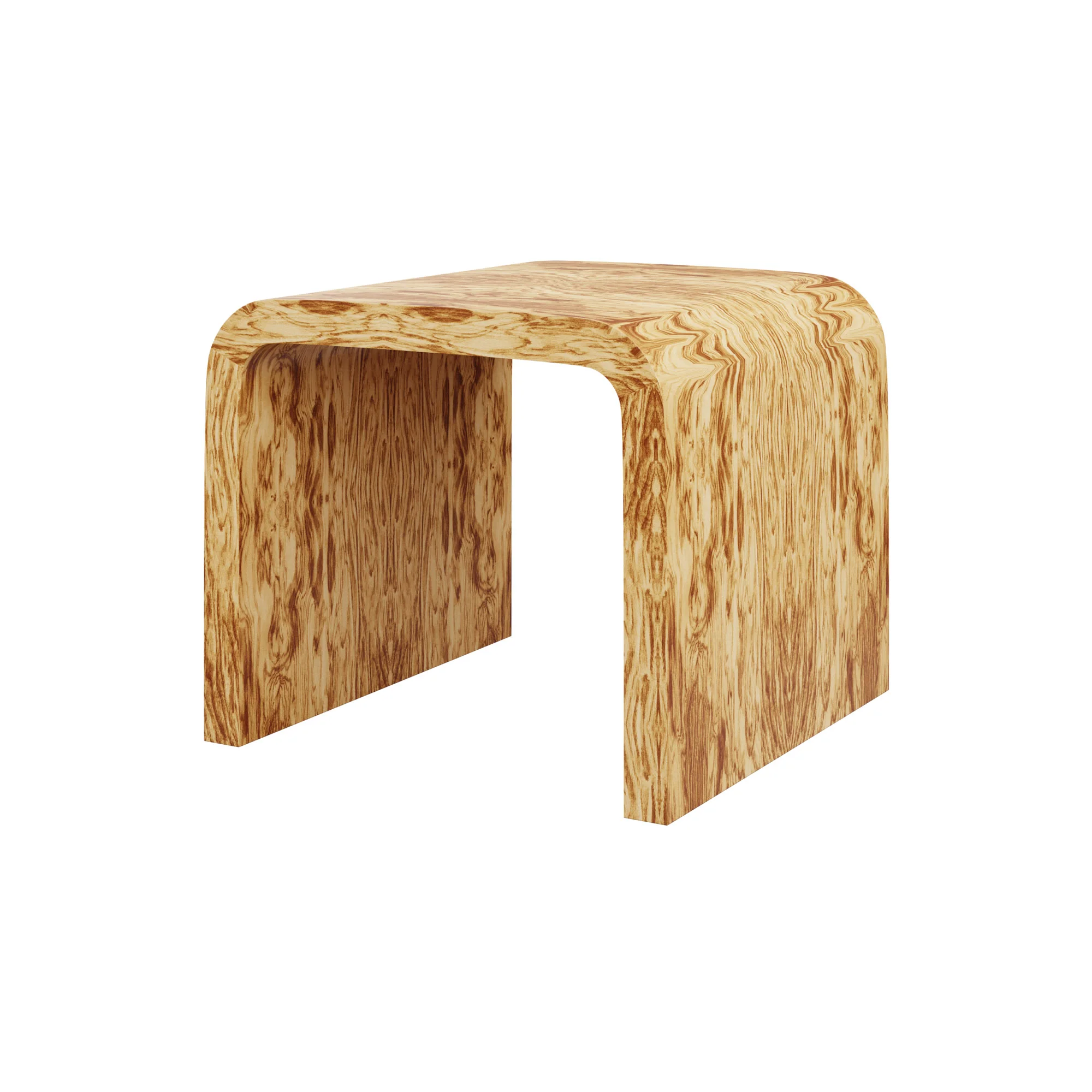 Custom Janus Waterfall Side Table - Image 5
