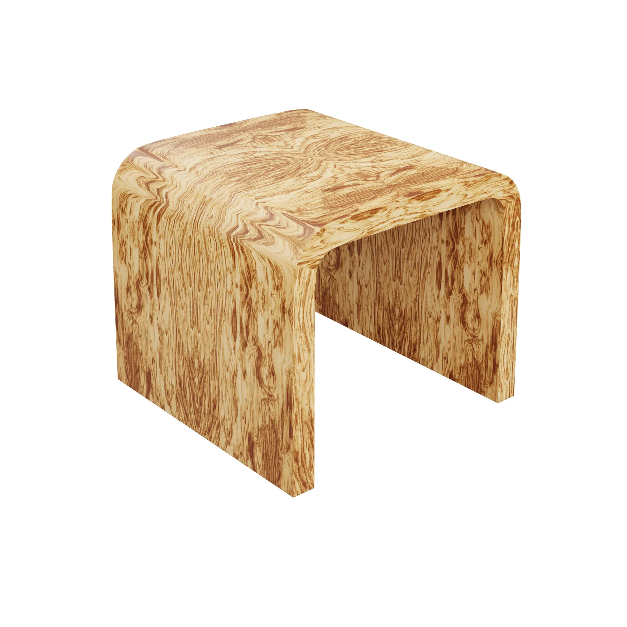 Custom Janus Waterfall Side Table - Image 8