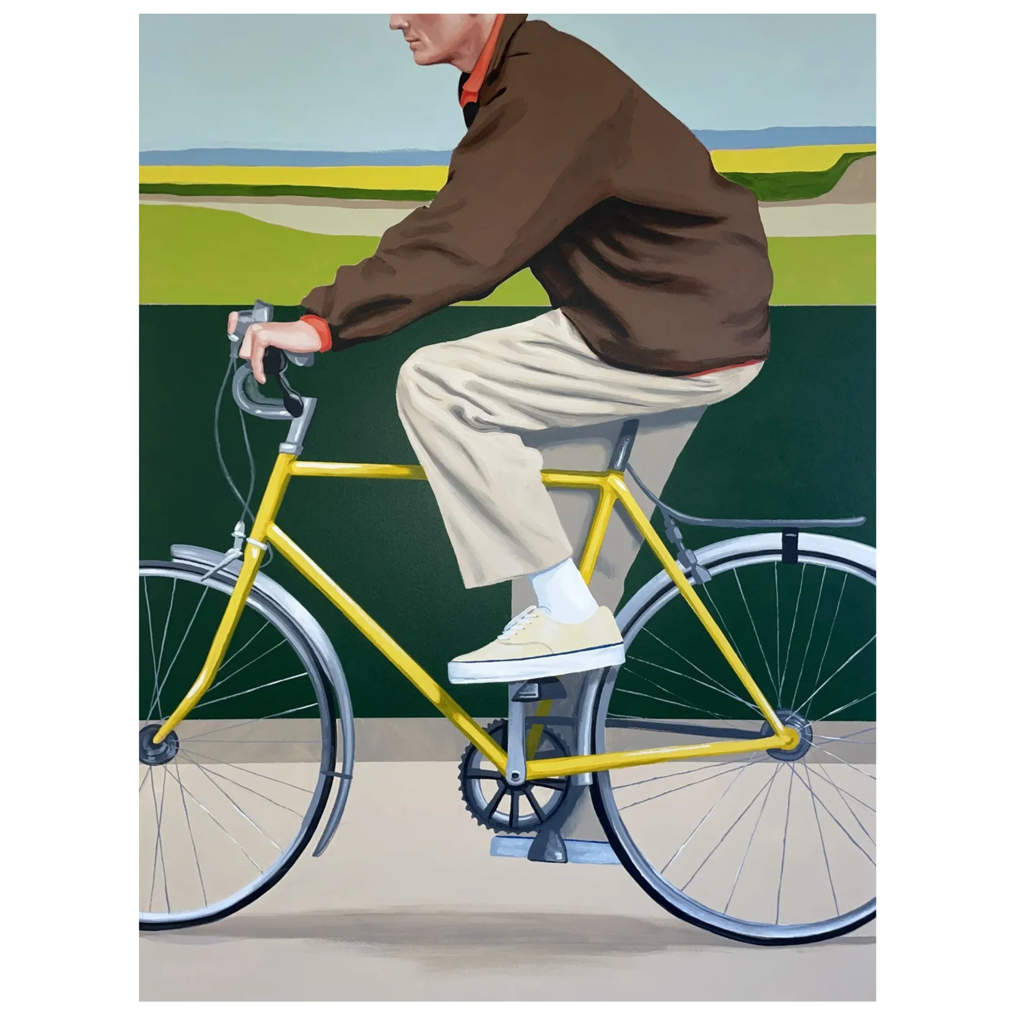 "Joyride" 36x48 Acrylic on Canvas by Tanner Muse