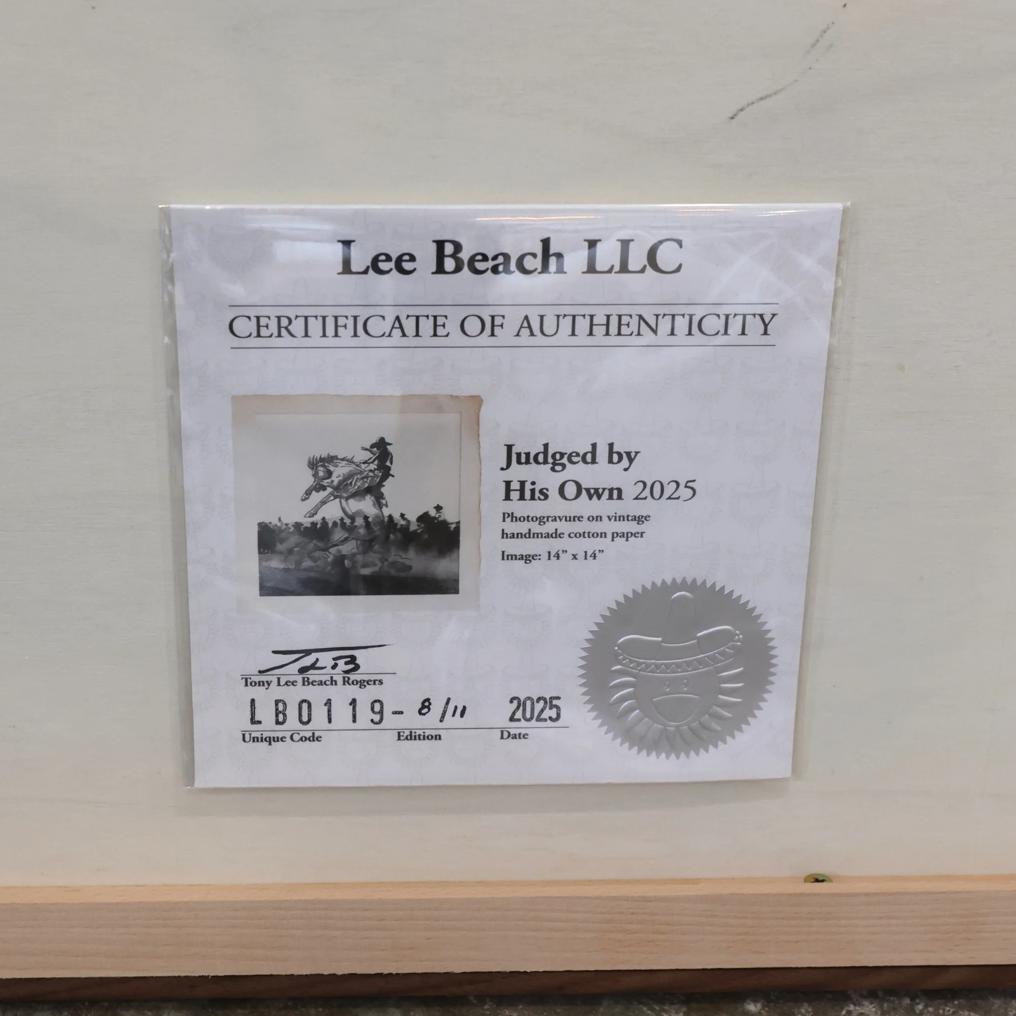Judged by His Own, 2025 by Lee Beach - Image 3