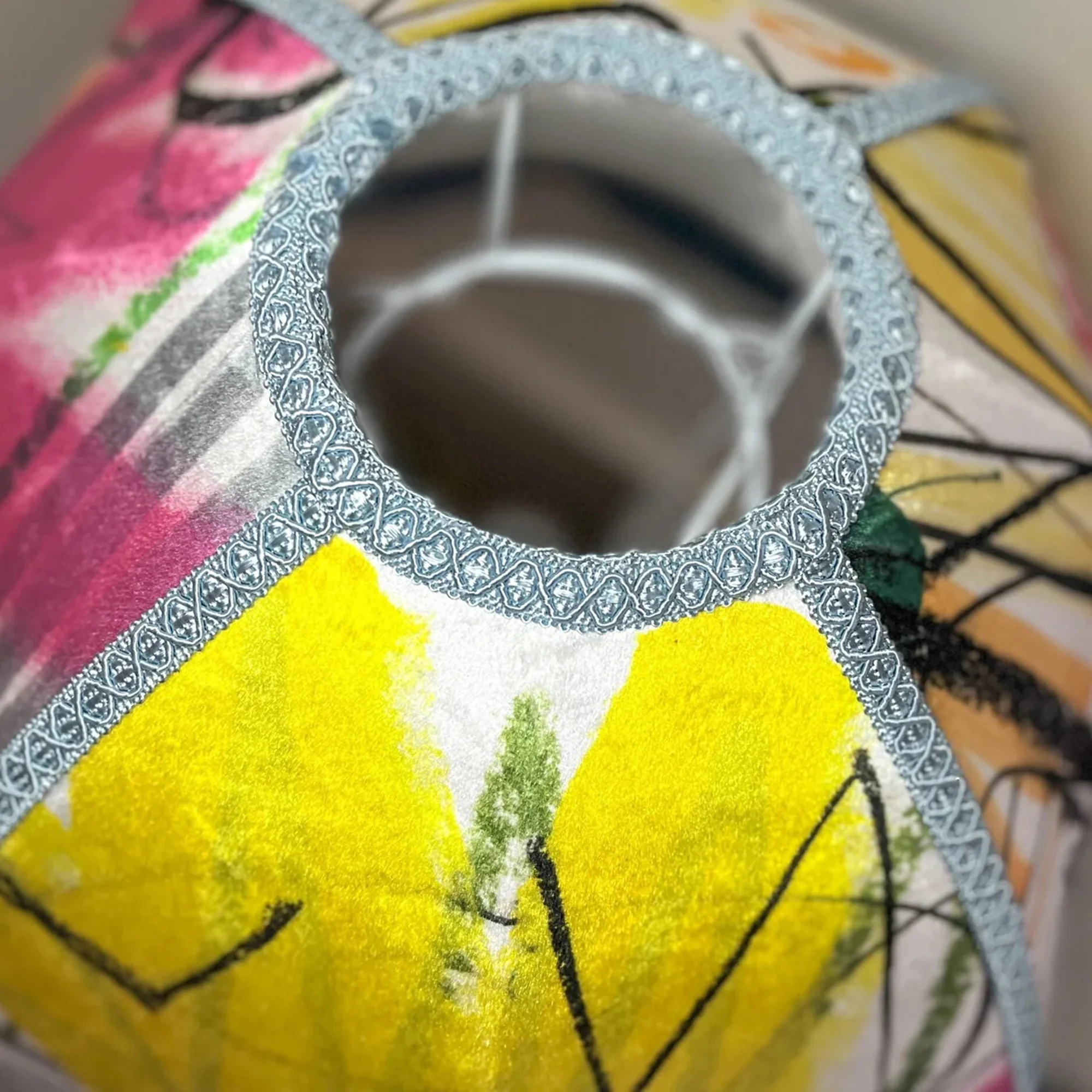 Kings & Queens Fringed Lampshade - Image 4