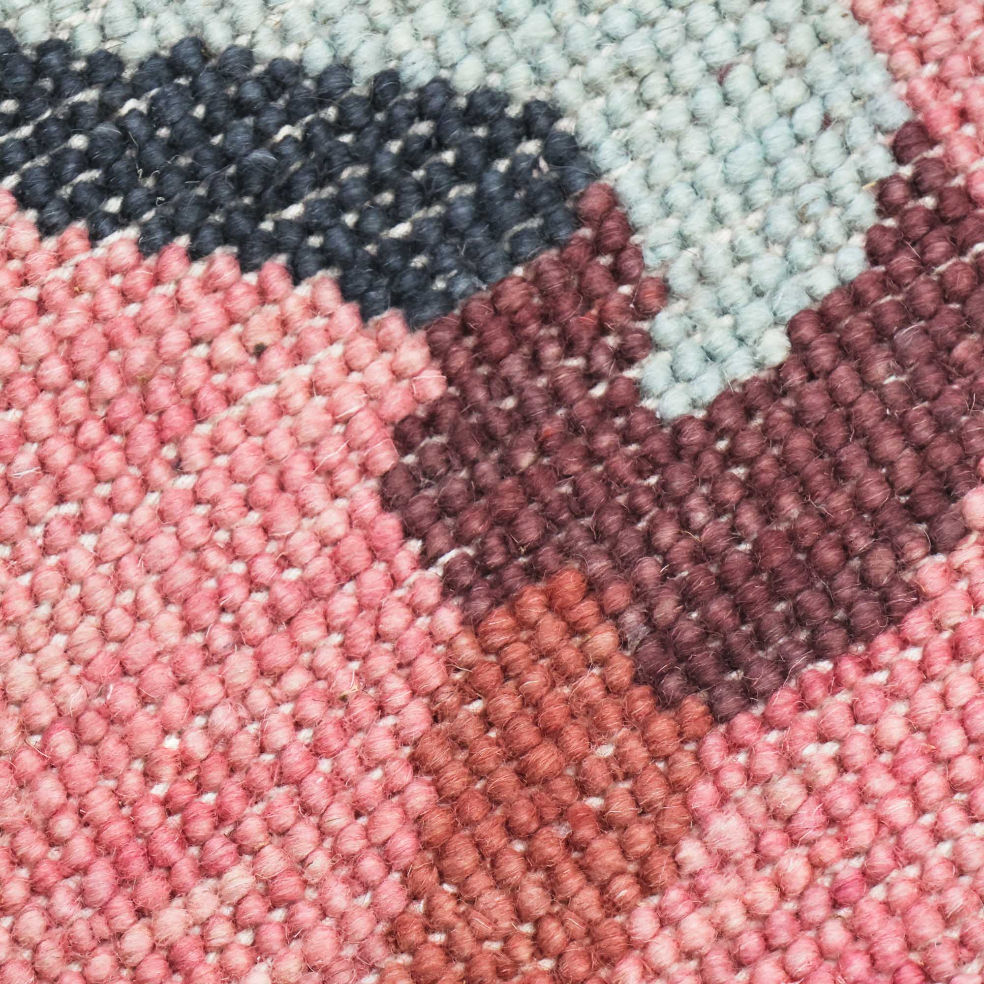 Lake Como Circle Turkish Knot Mat - Image 4