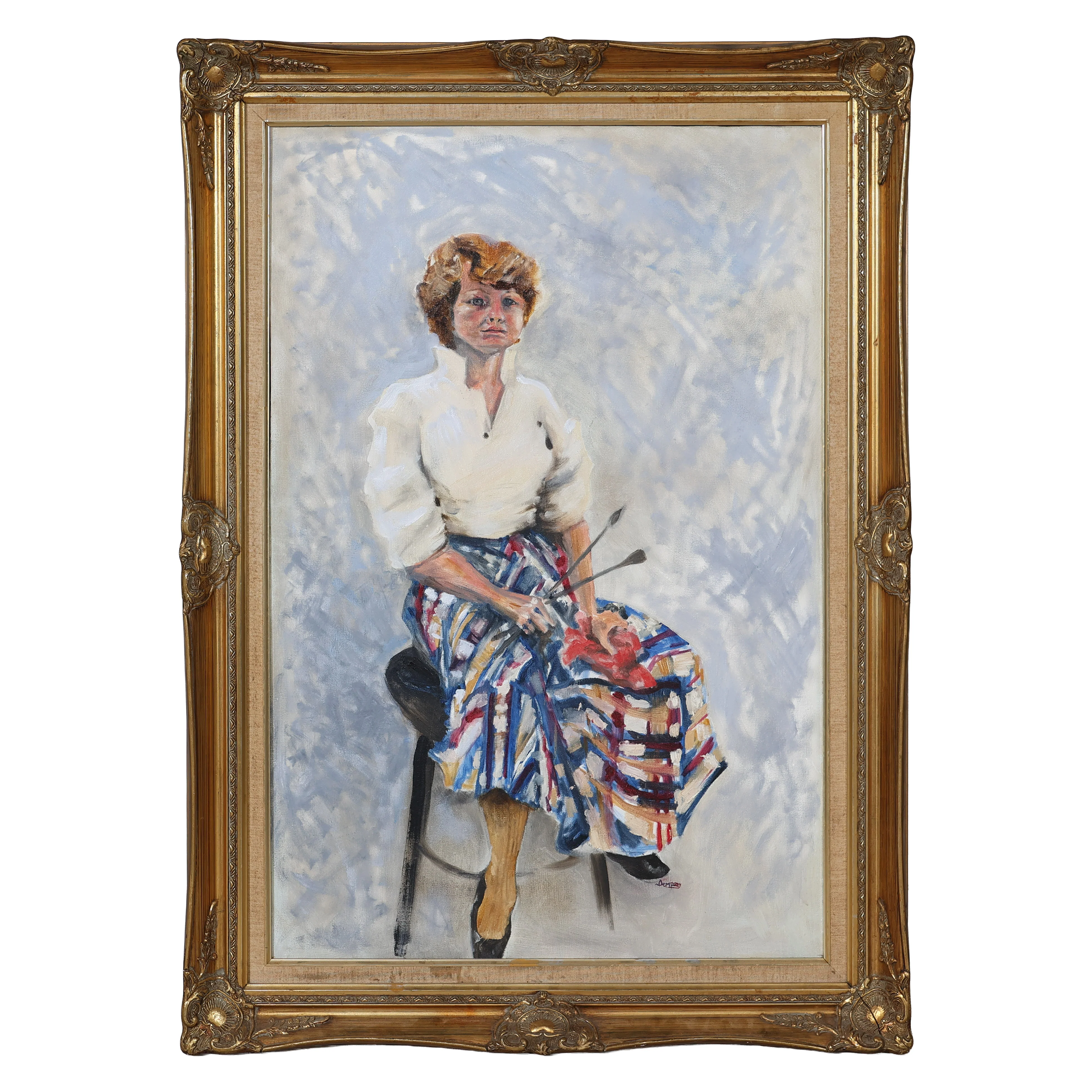 Large Portrait of Francine the Painter