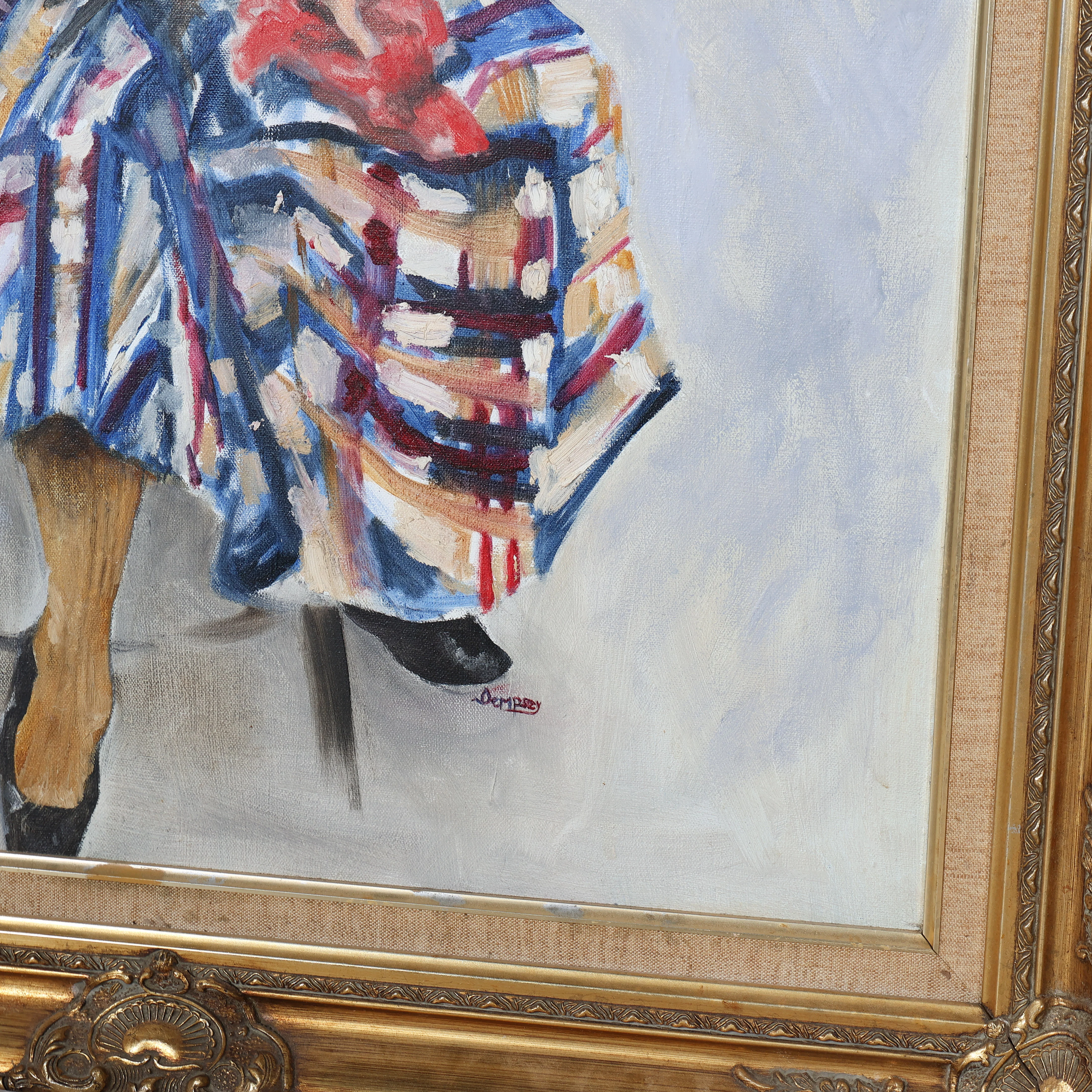 Large Portrait of Francine the Painter - Image 4