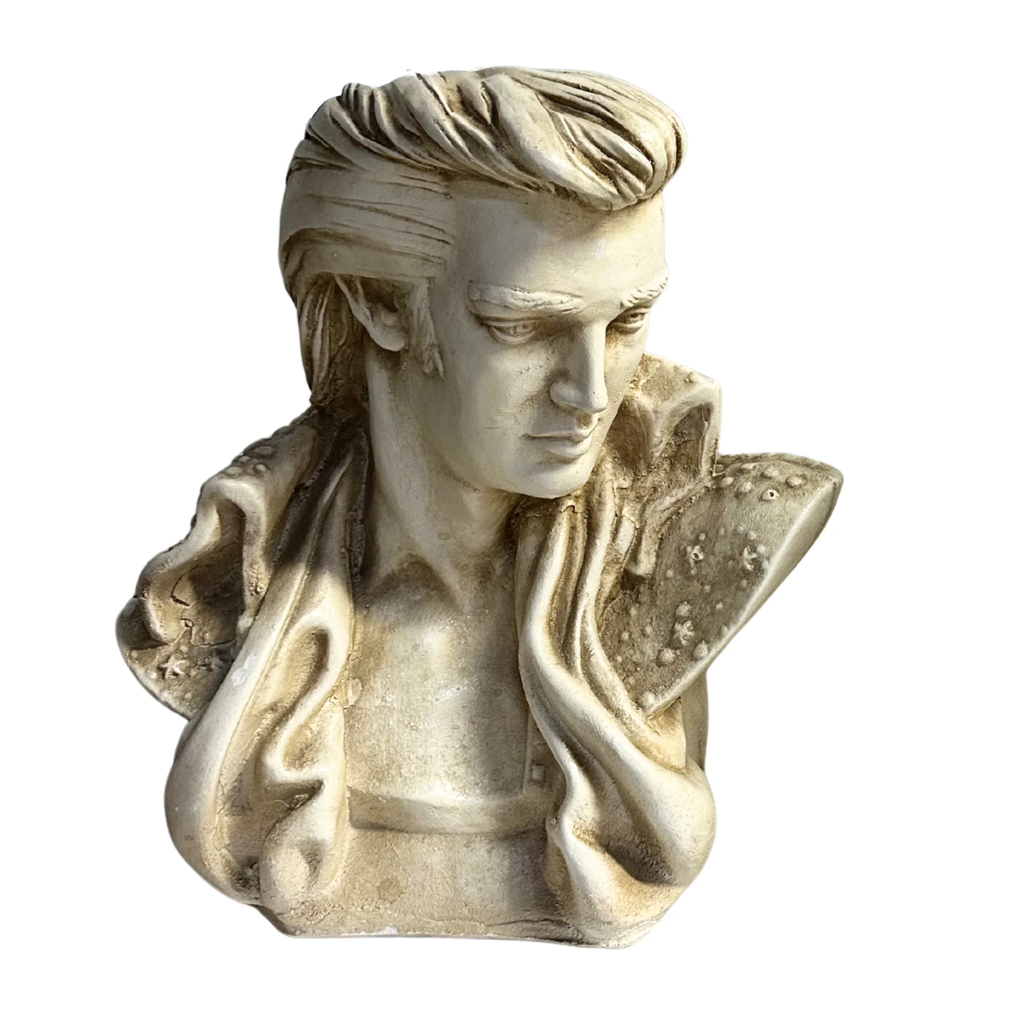 Vintage Elvis Presley Plaster Bust #1