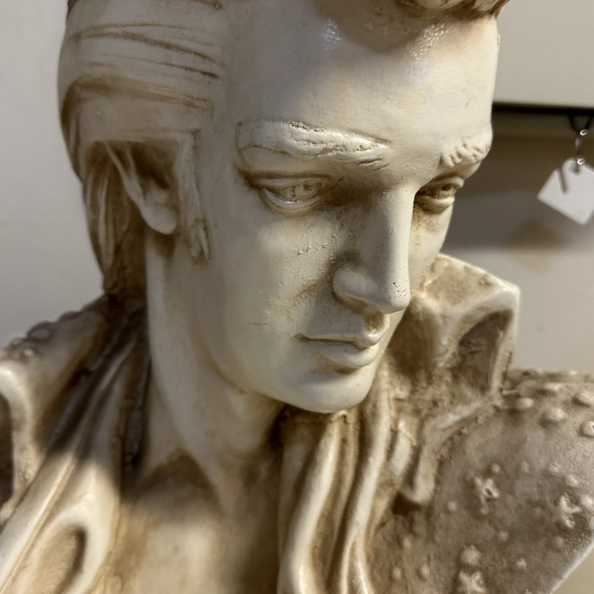 Vintage Elvis Presley Plaster Bust #1 - Image 2
