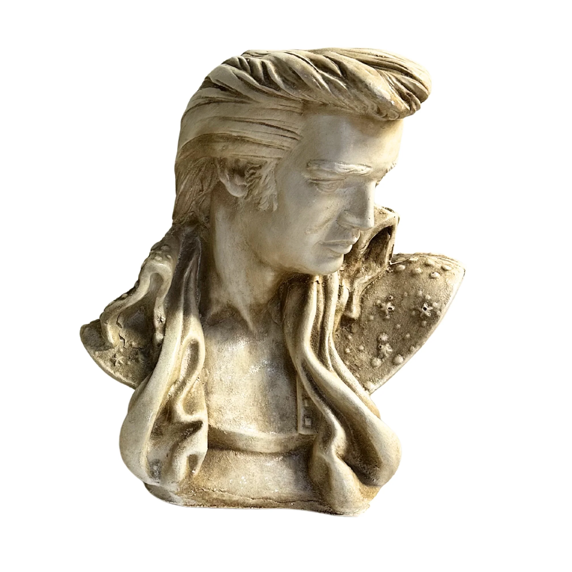 Vintage Elvis Presley Plaster Bust #2