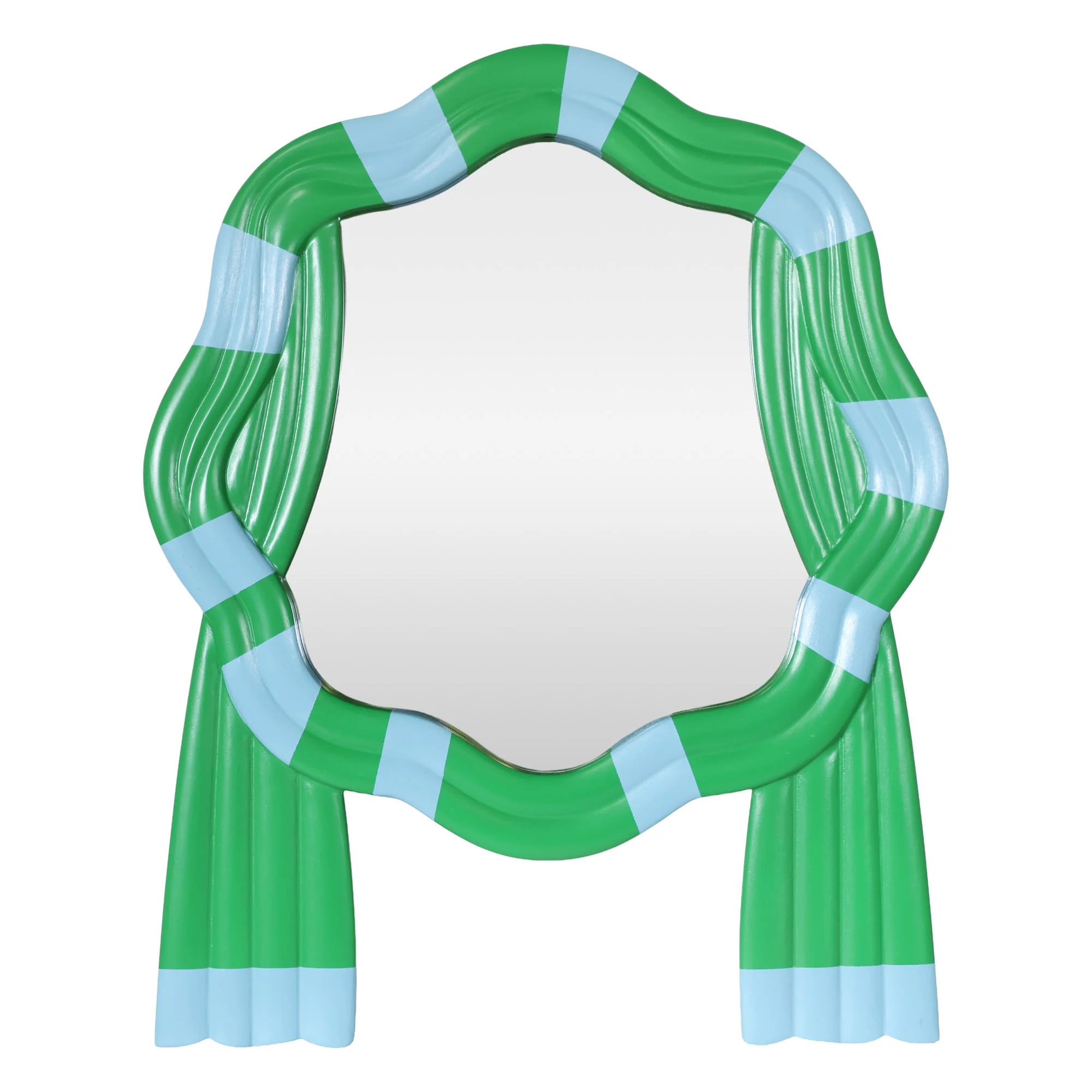 Le Cirque Mirror Blue & Green