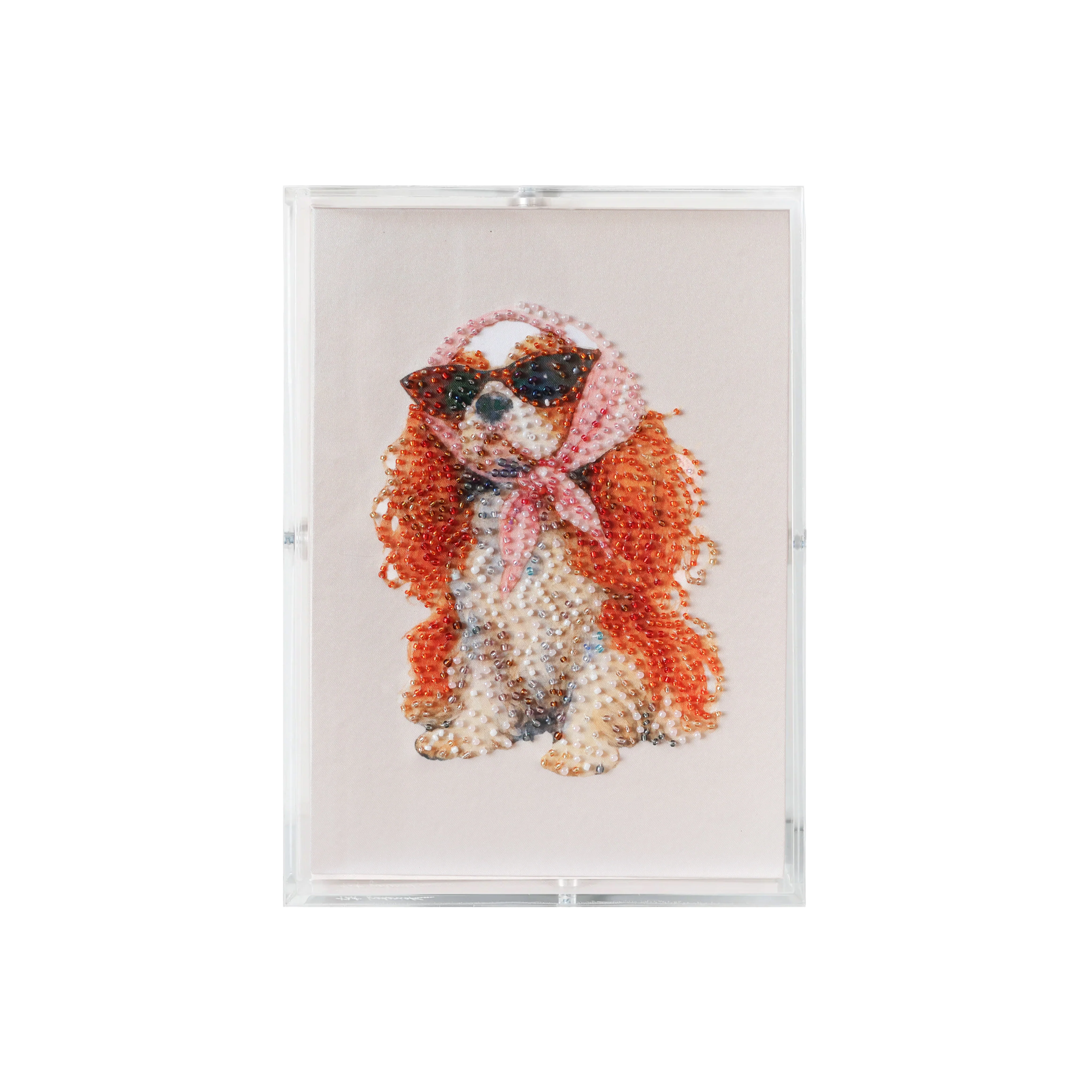 Le Petite Chien - Cavalier in Disguise with Sunglasses