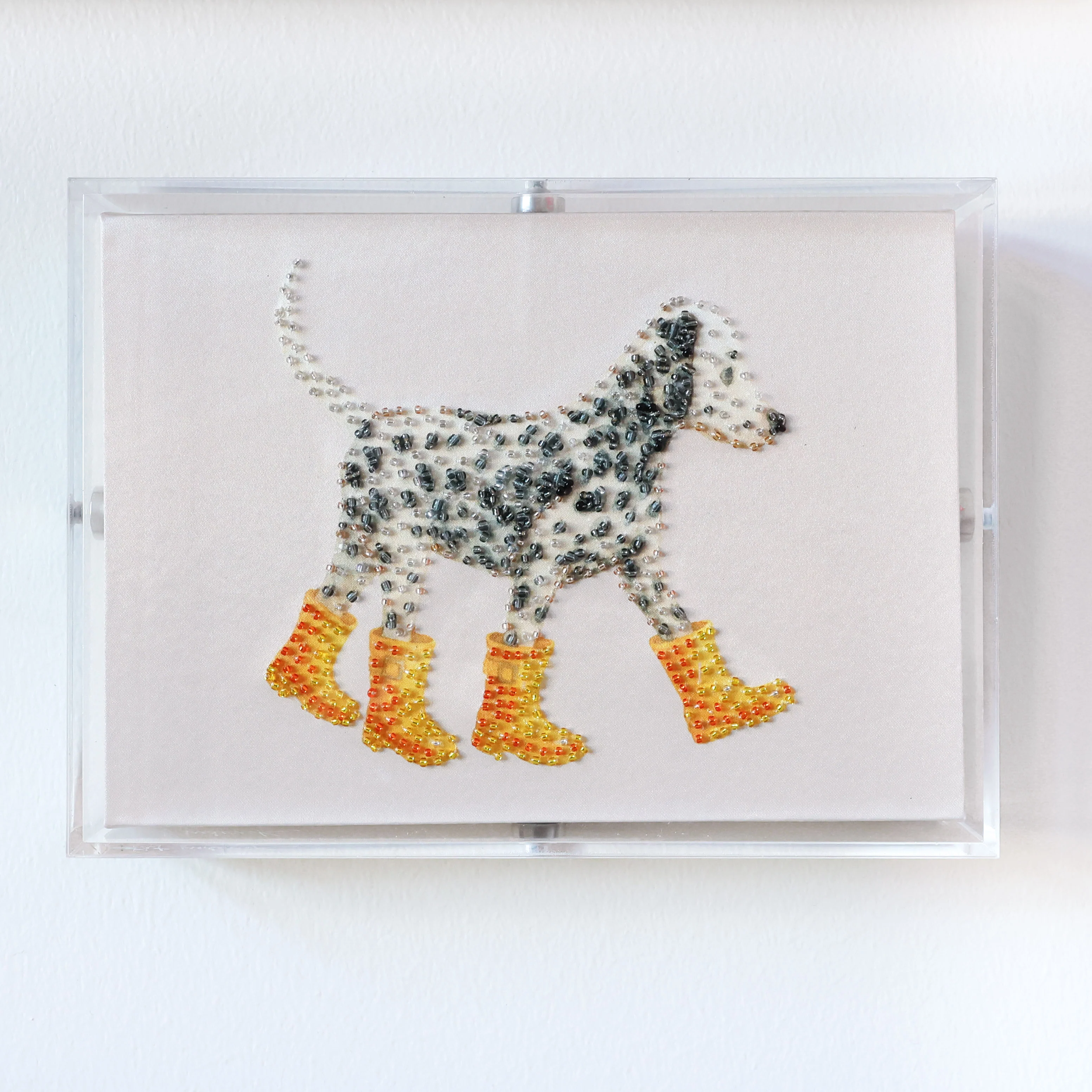 Le Petite Chien - Dalmatian with Yellow Boots - Image 2