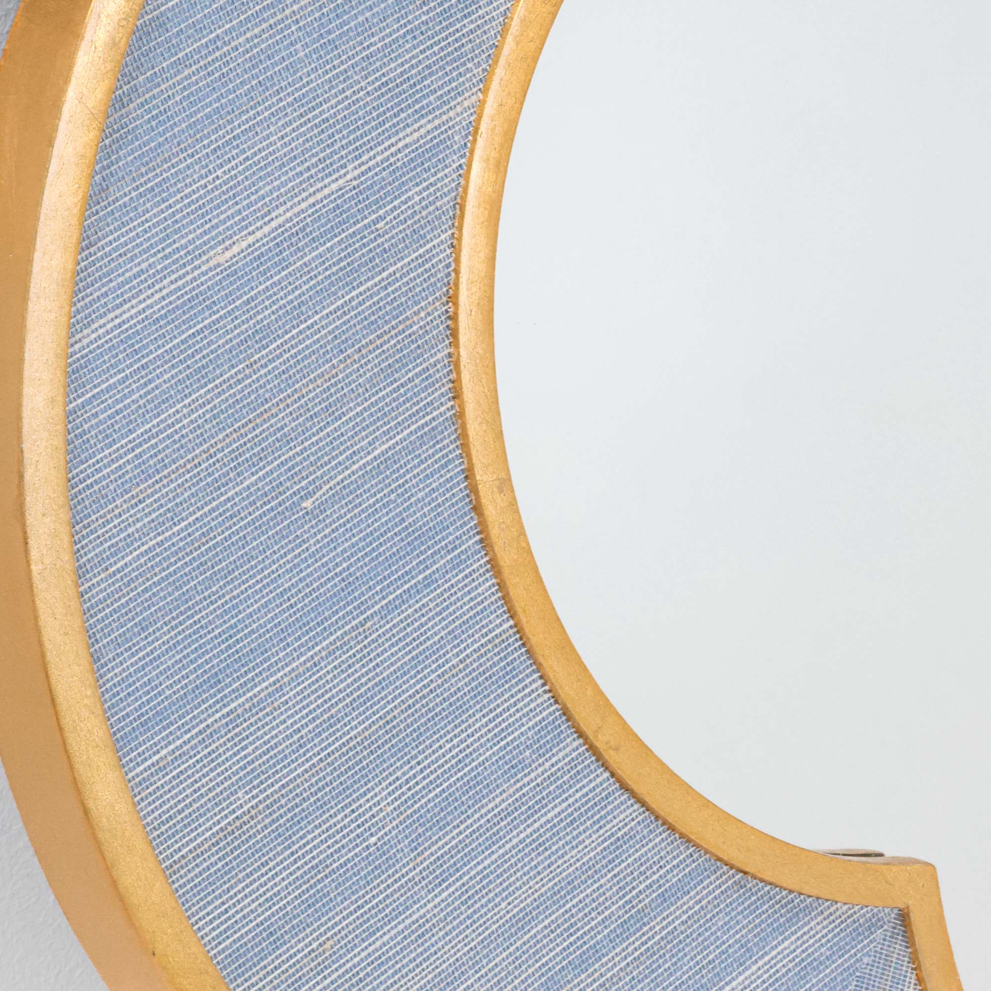 Leigh Mirror in Lydia Grasscloth - Image 4
