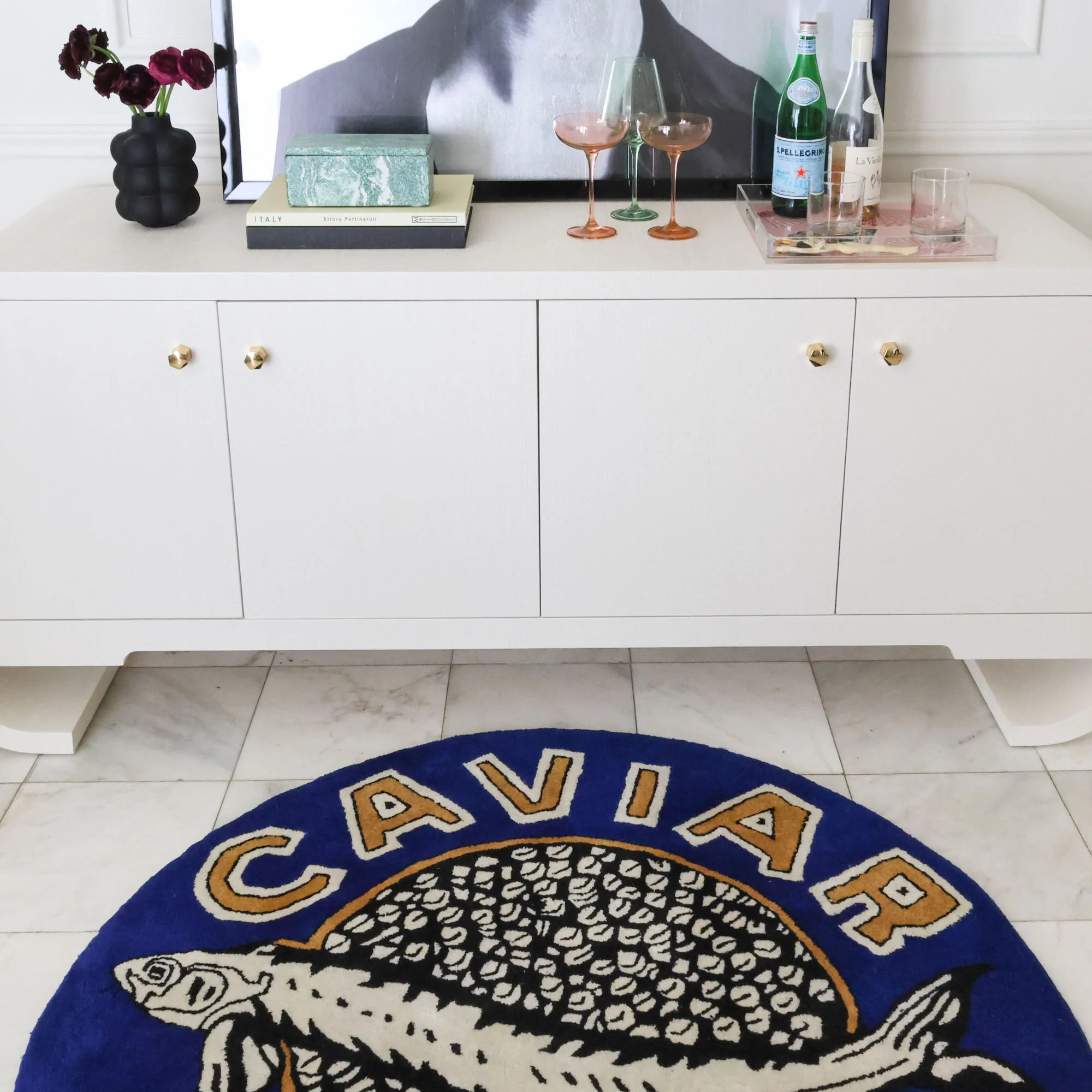 Little Fancy Circle Tufted Rug - Image 4