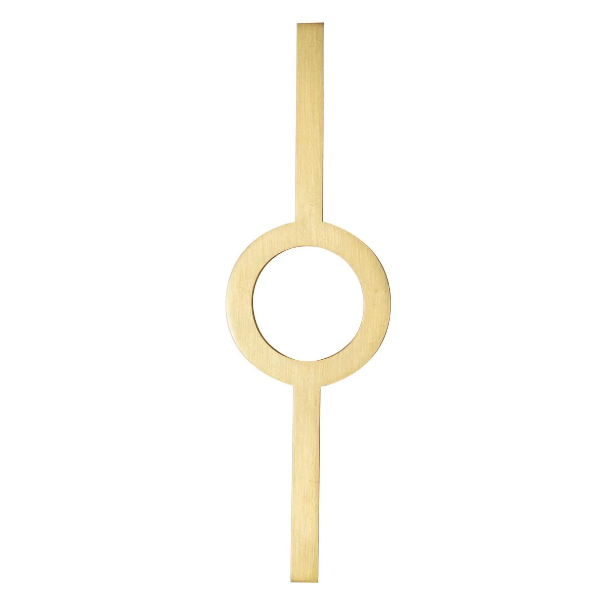 Long Circle Handle Gold