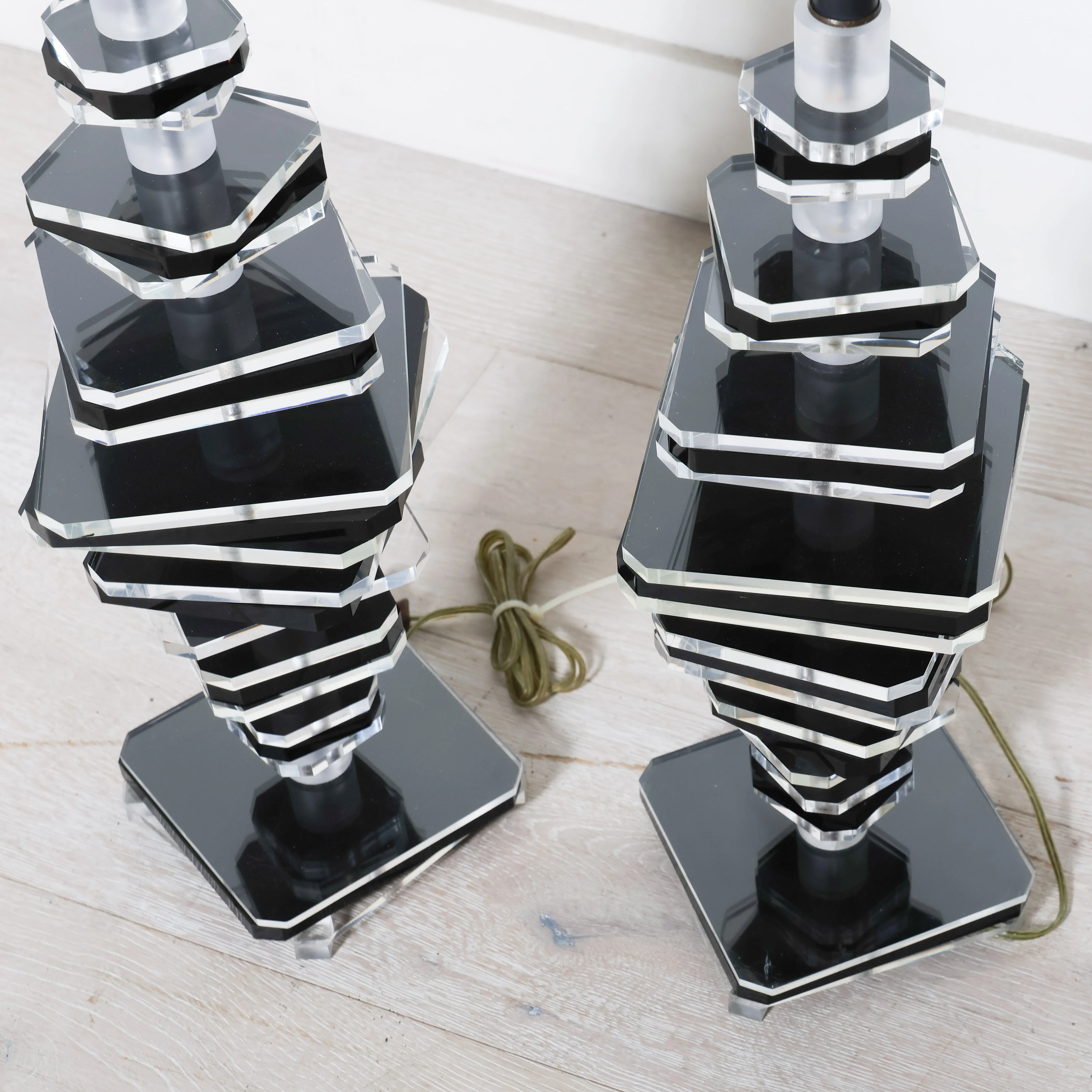Lucite Lamp Pair #2 - Image 3