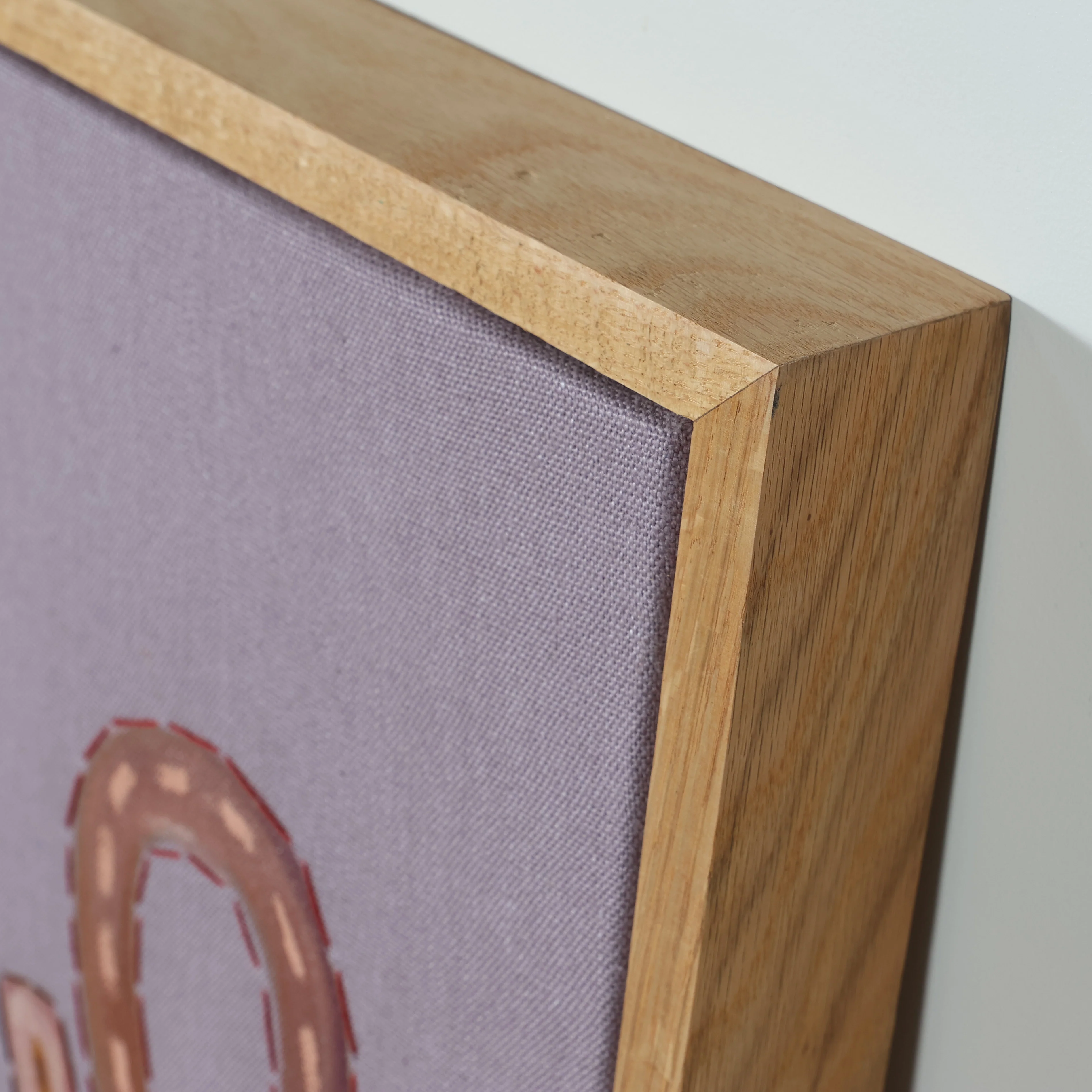Lucky You, Lucky Me on Mauve by Ashley Dalton - Image 6