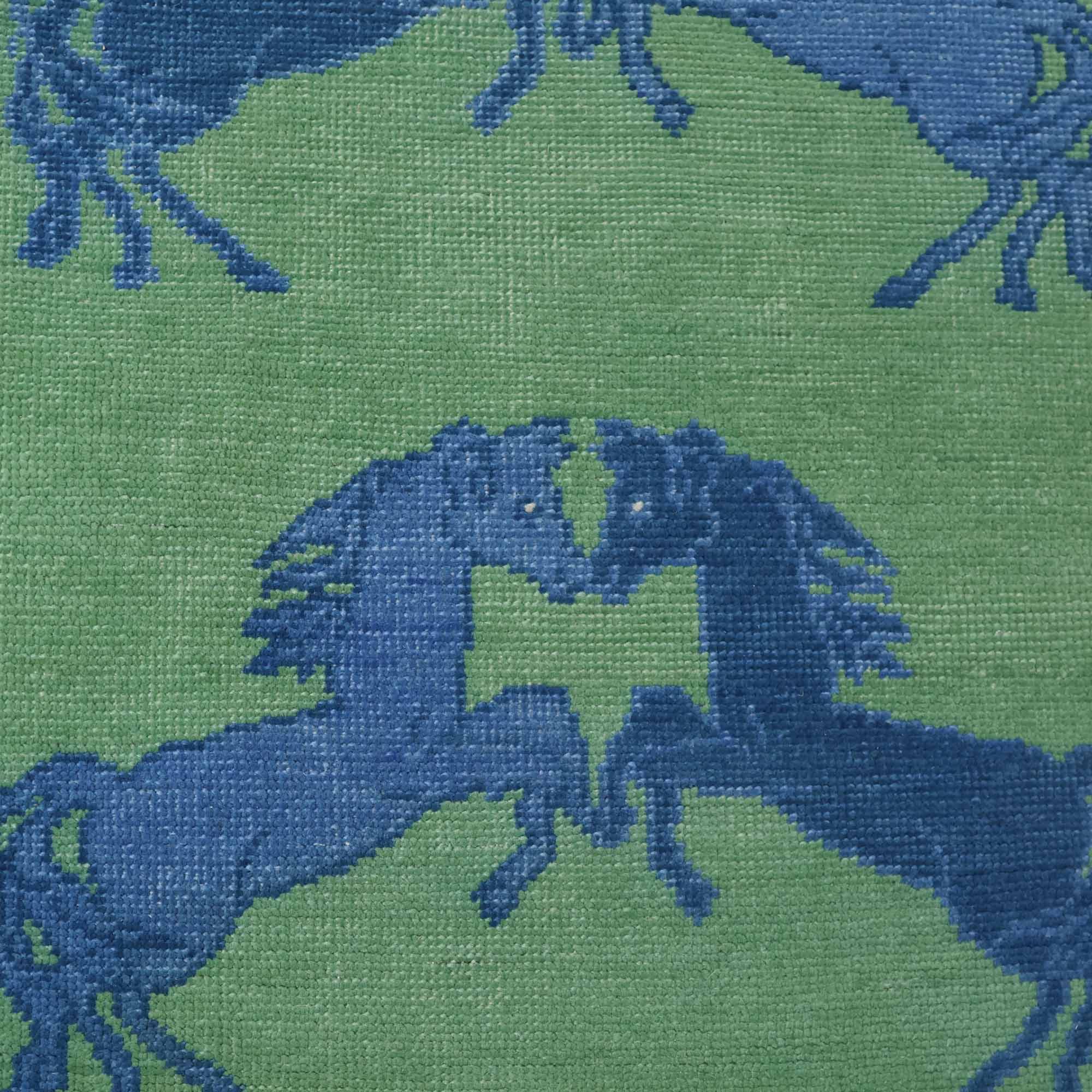 Luxor Turkish Knot Runner Rug - Image 3