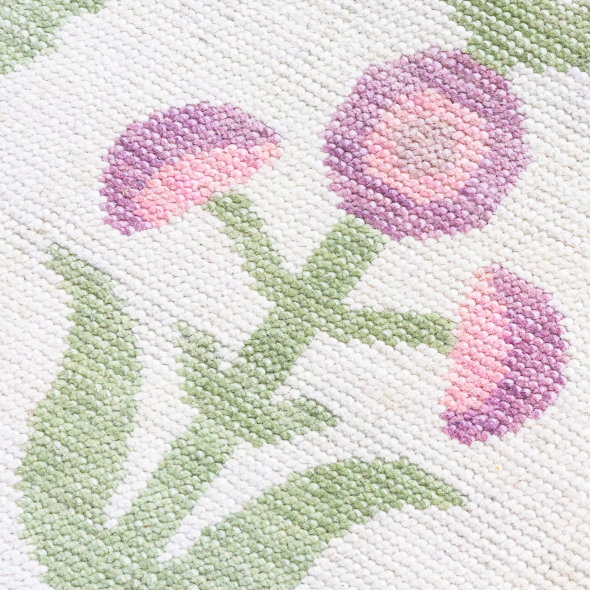 Margaret Lilac Turkish Knot Rug - Image 4