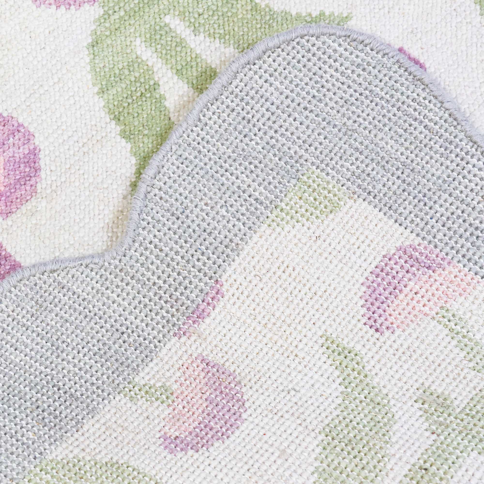 Margaret Lilac Turkish Knot Rug - Image 5
