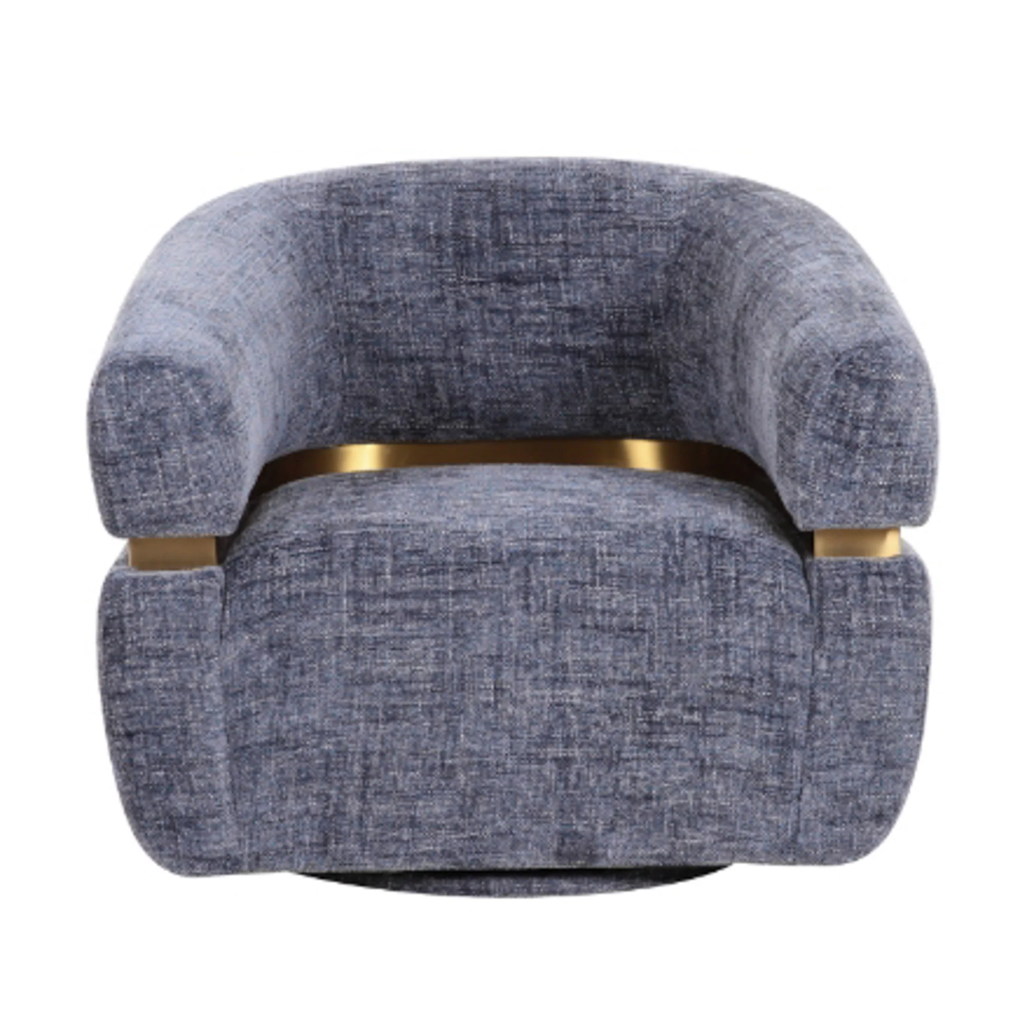 McCloud Swivel Chair in Blue