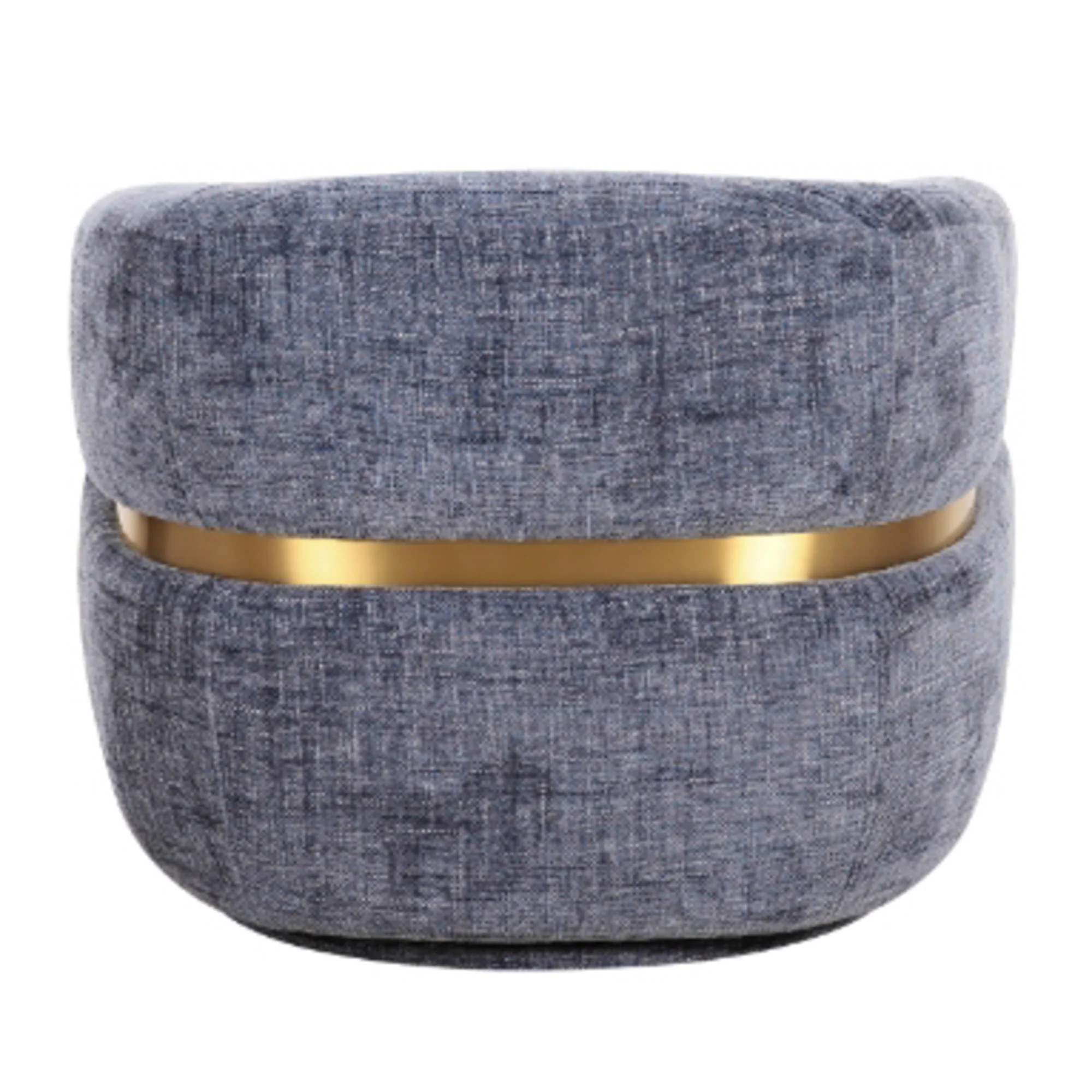 McCloud Swivel Chair in Blue - Image 4