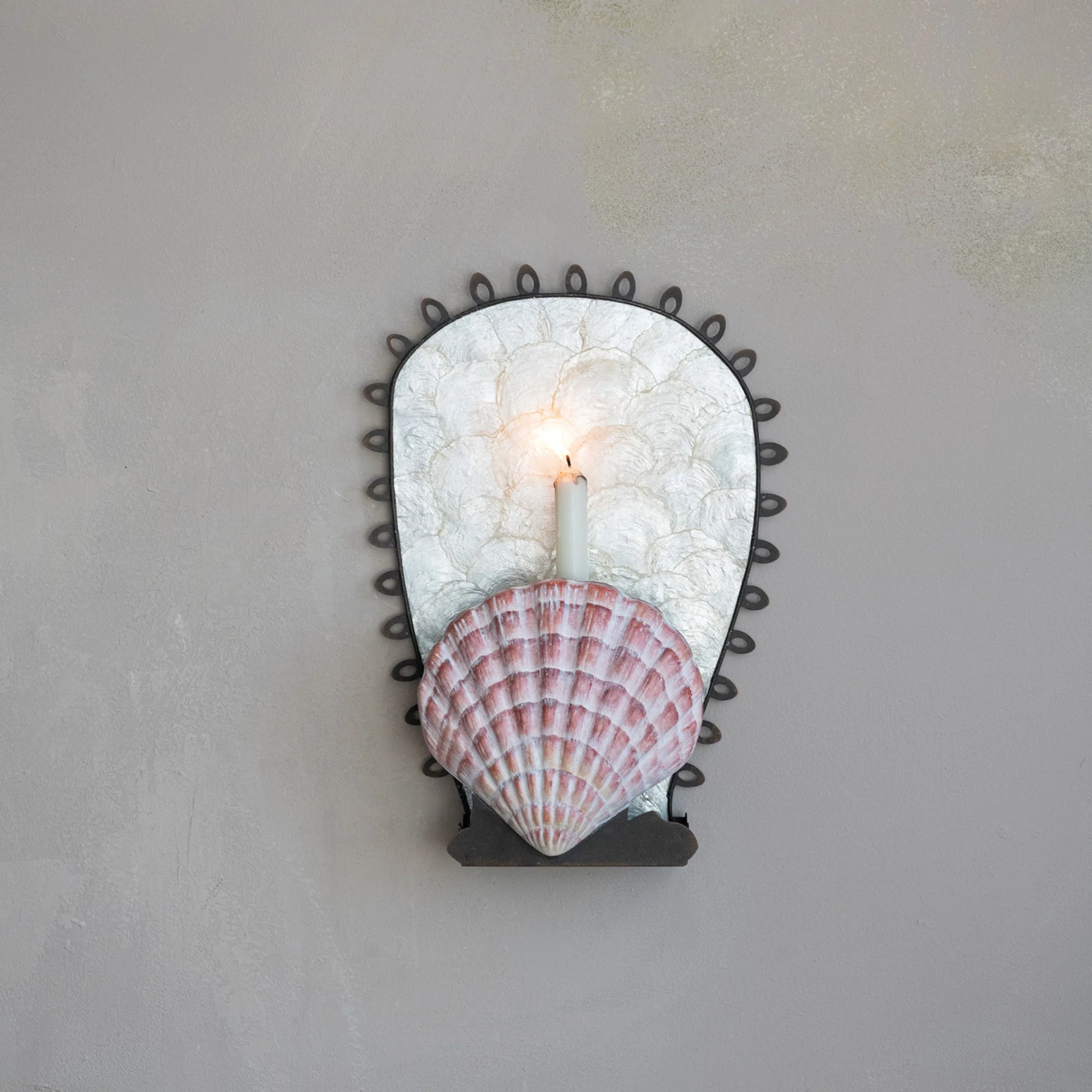 Shell Wall Sconce - Image 2