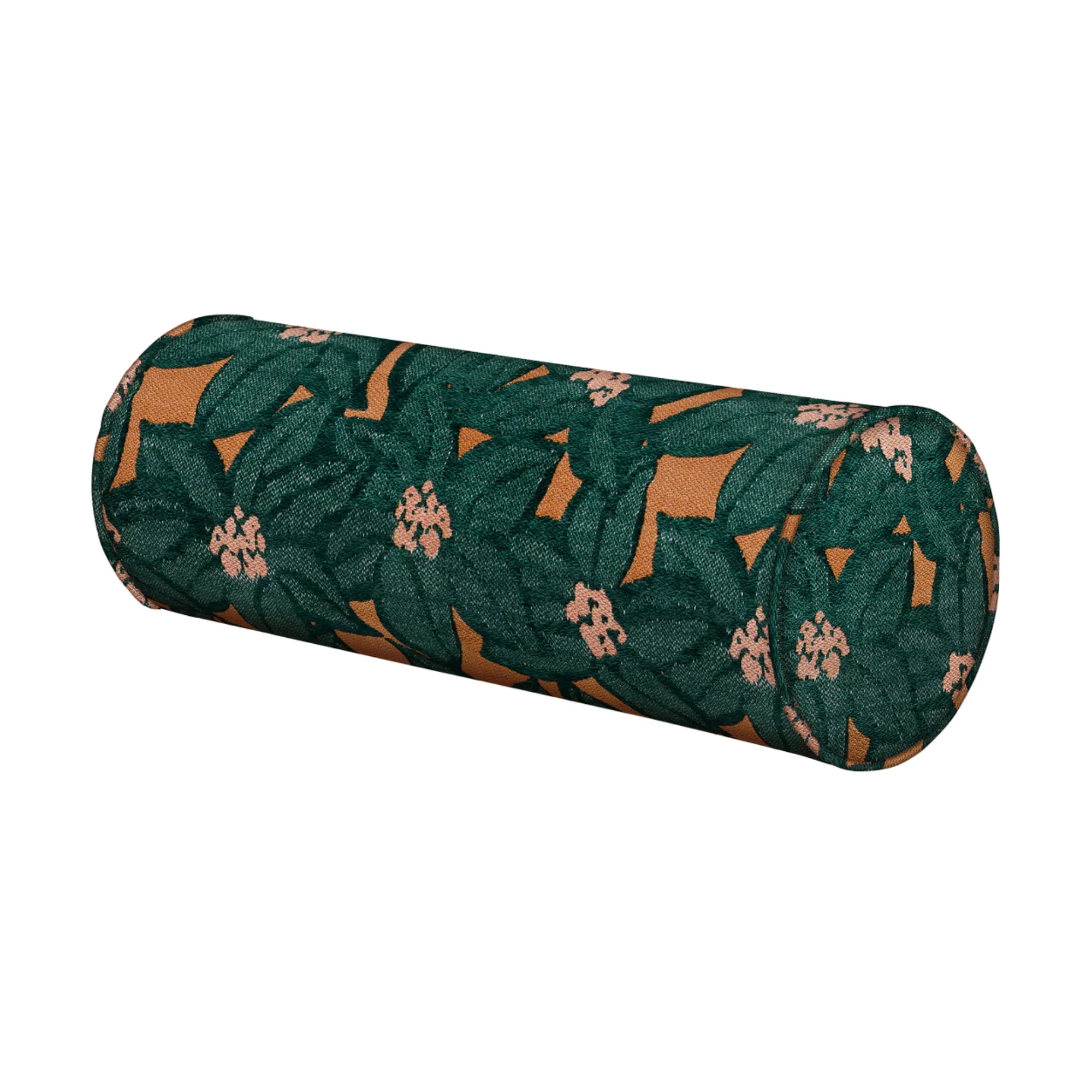 Michelle Orange & Emerald Bolster