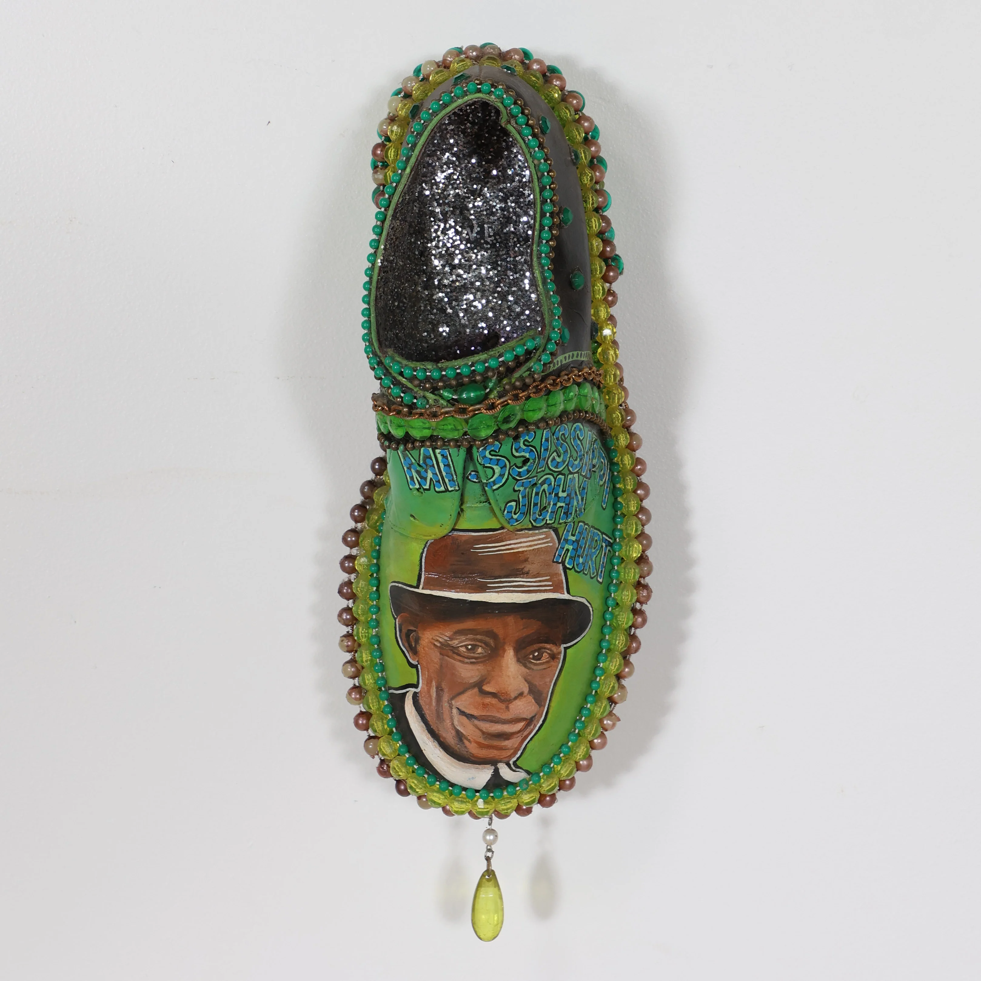Mississippi John Hurt Shoe Sculpture - Image 2