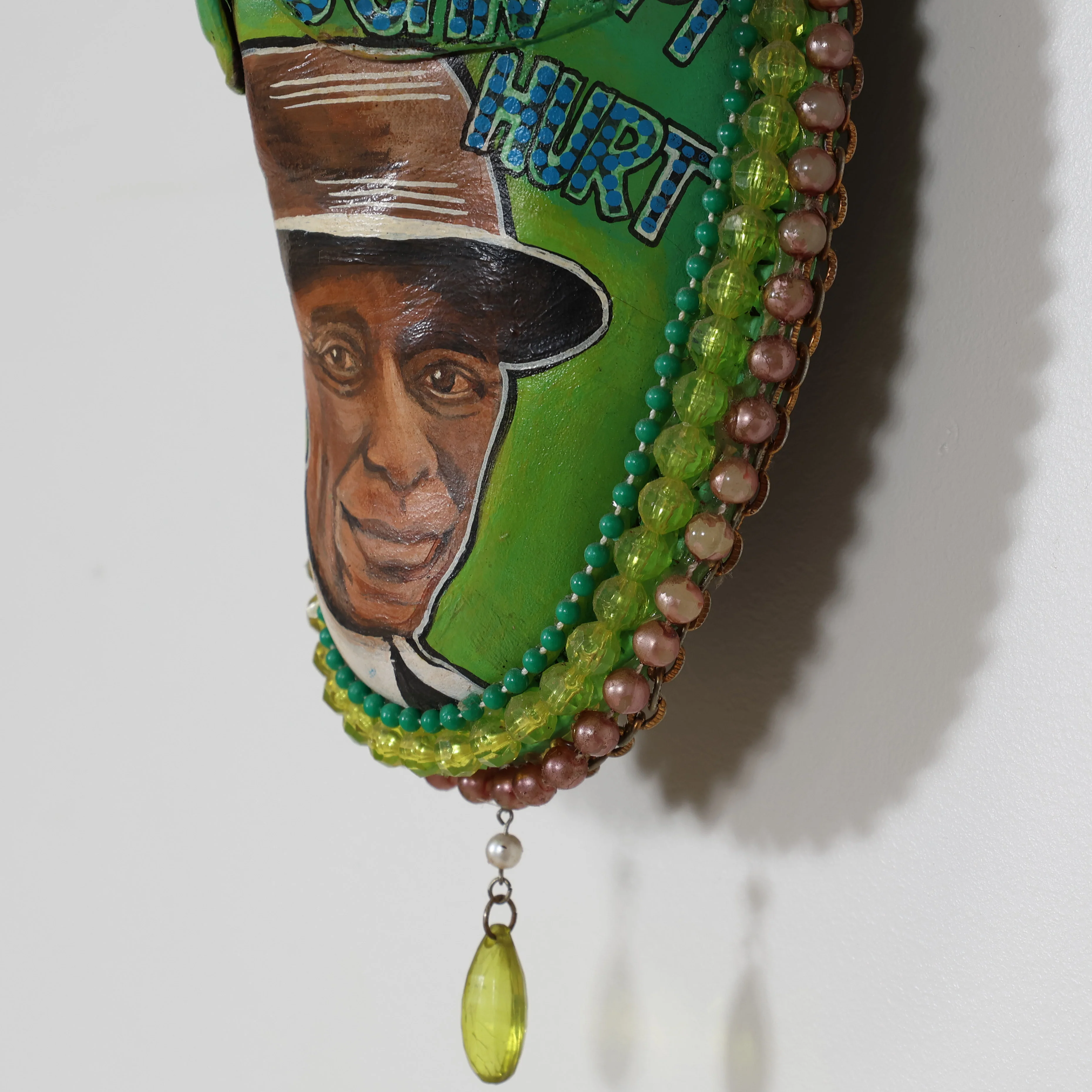 Mississippi John Hurt Shoe Sculpture - Image 3