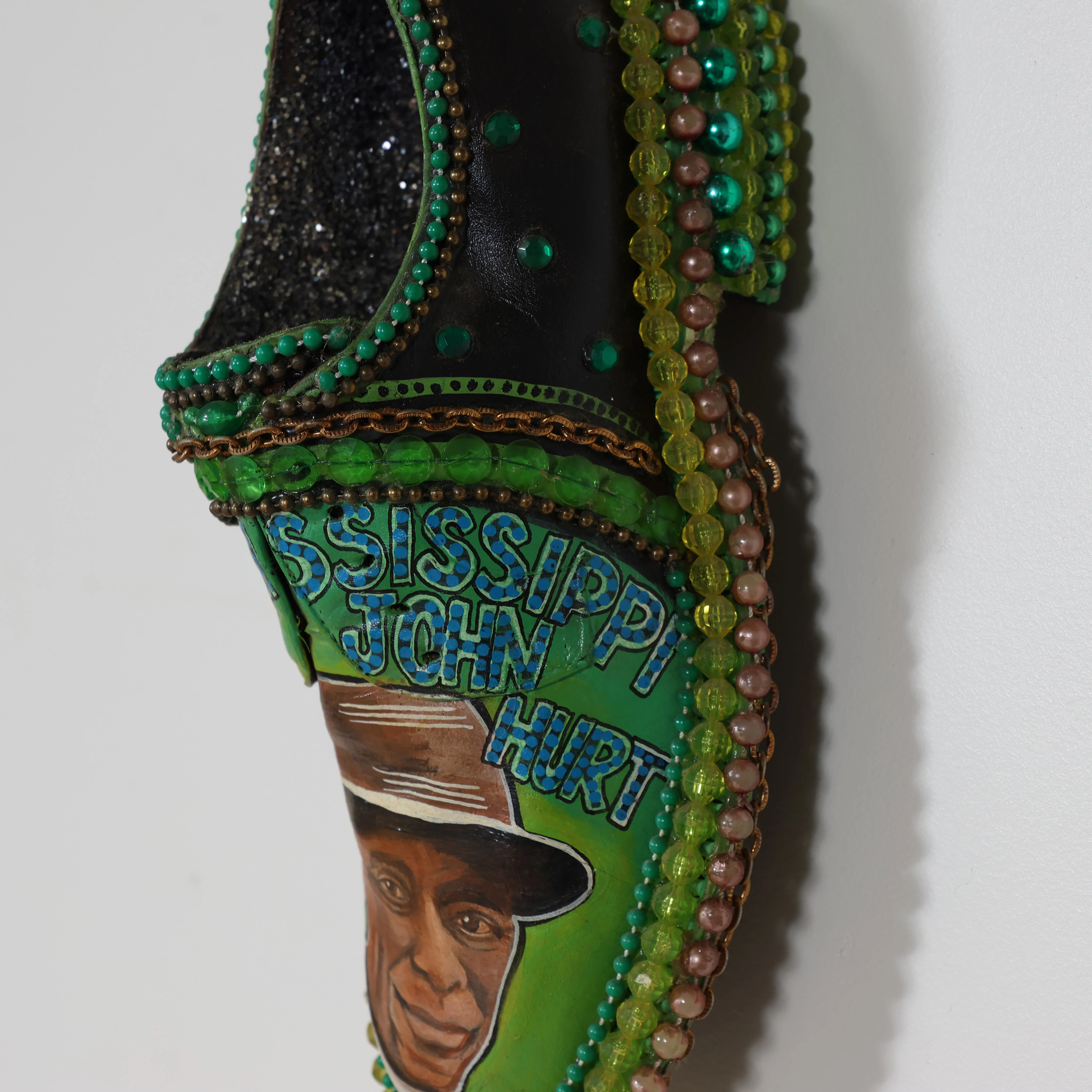 Mississippi John Hurt Shoe Sculpture - Image 5