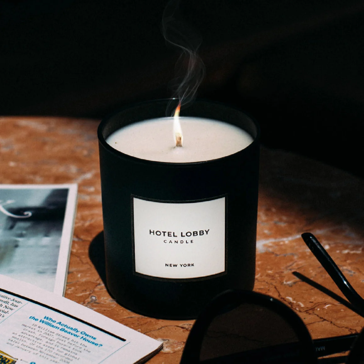 New York Luxury Fall Scented Soy Candle - Image 4